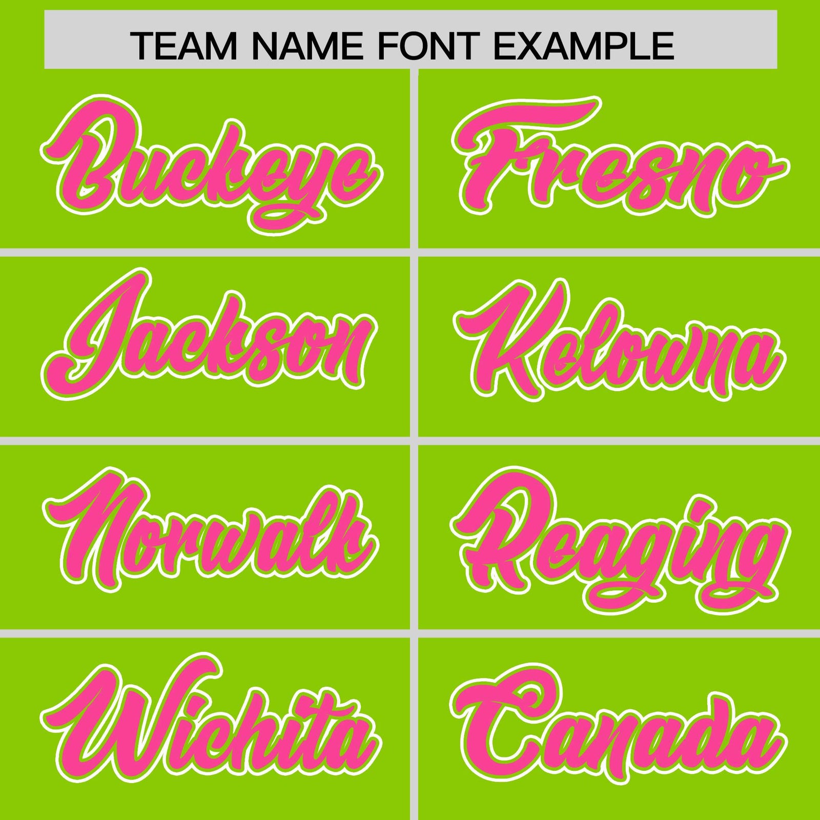 Custom Neon Green Pink Contrast Raglan Sleeves Authentic Baseball Jersey