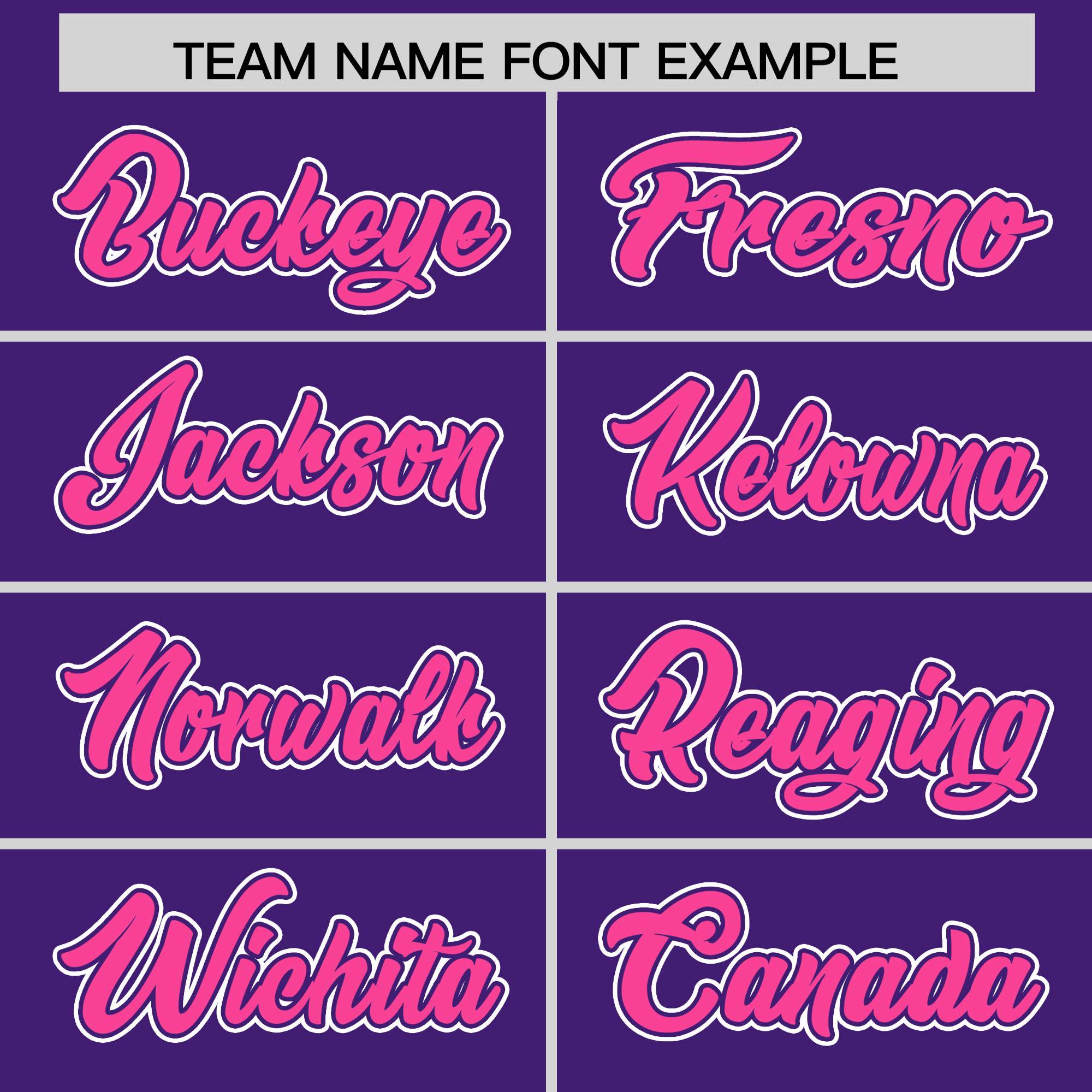 Custom Purple Pink Contrast Raglan Sleeves Authentic Baseball Jersey