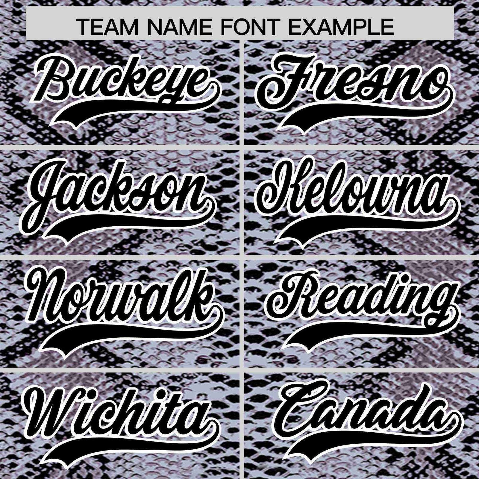 Custom Multi Color Snakeskin Pattern Authentic Baseball Jersey