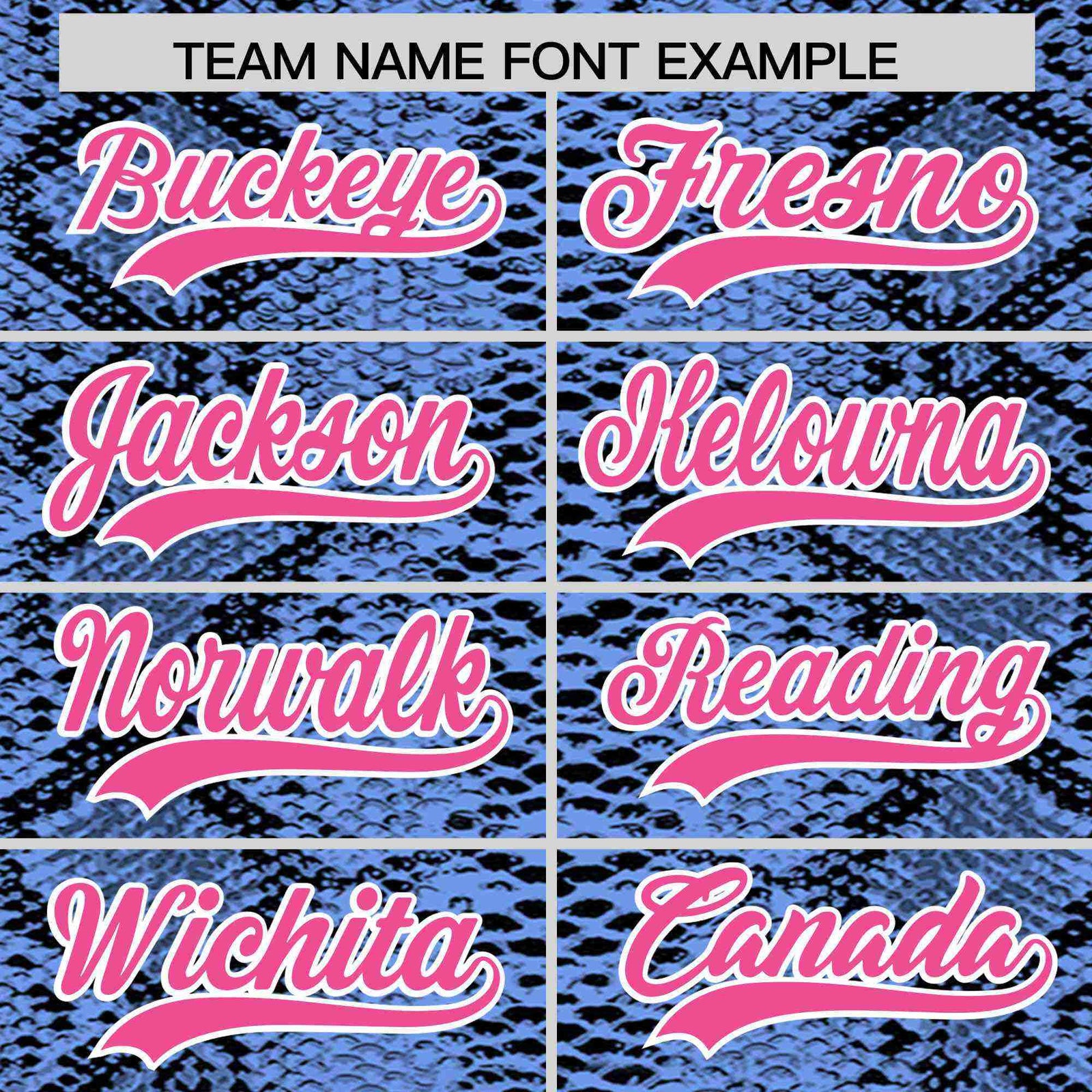 Custom Multi Color Snakeskin Pattern Authentic Baseball Jersey