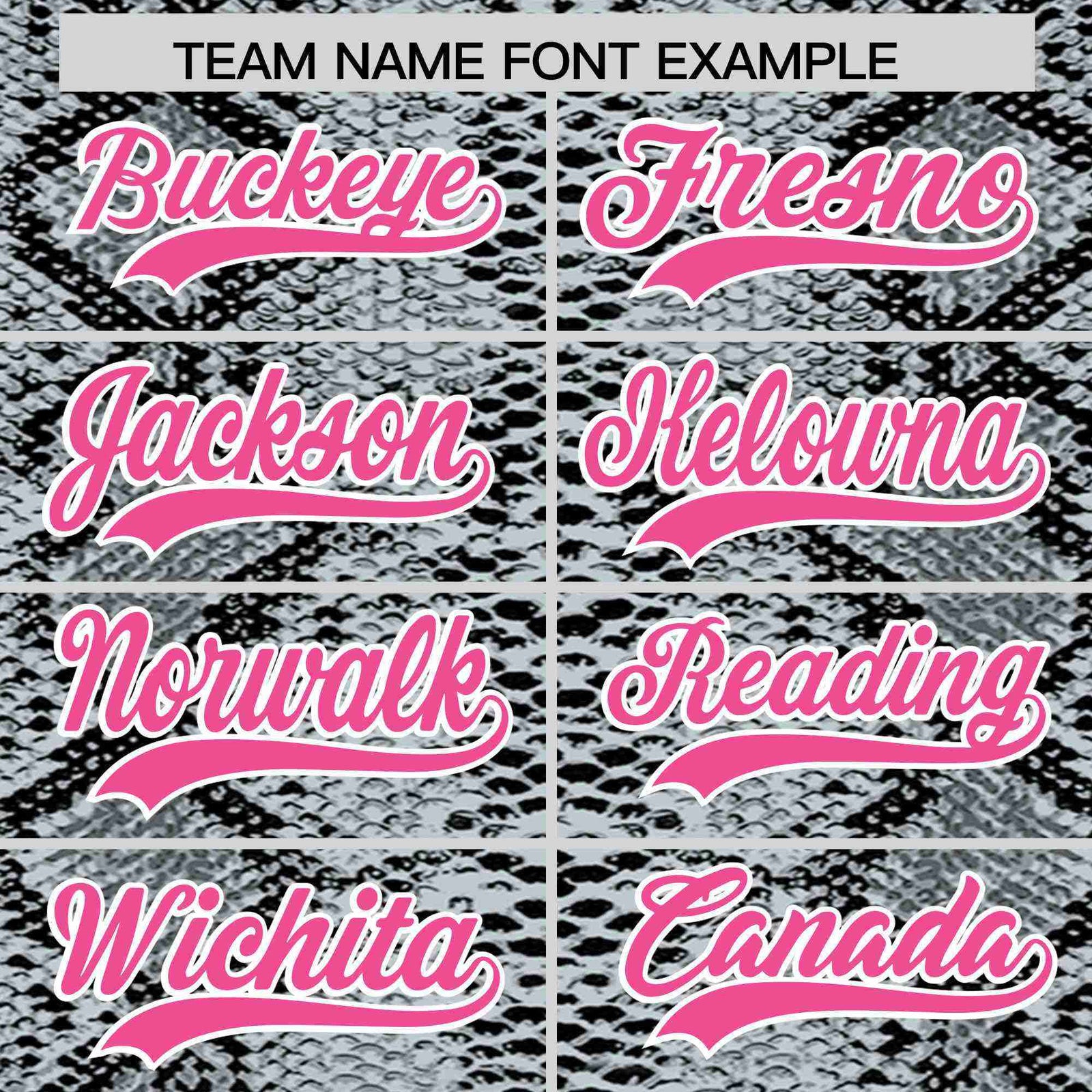 Custom Multi Color Snakeskin Pattern Authentic Baseball Jersey