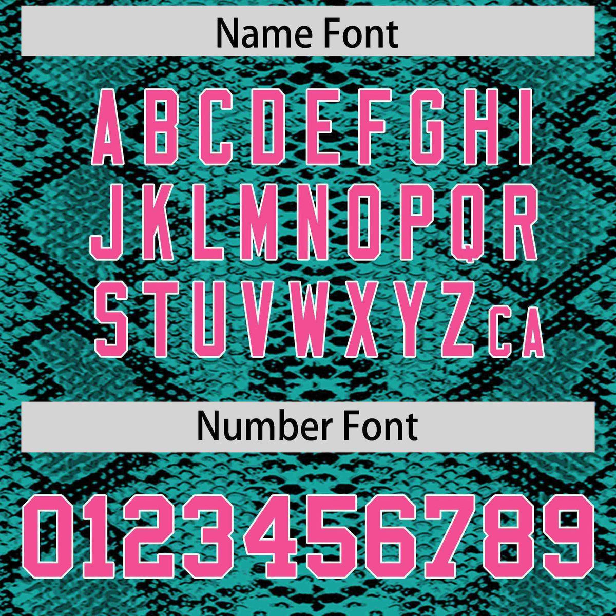 Custom Multi Color Snakeskin Pattern Authentic Baseball Jersey