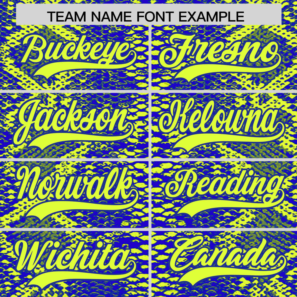 Custom Multi Color Snakeskin Pattern Authentic Baseball Jersey