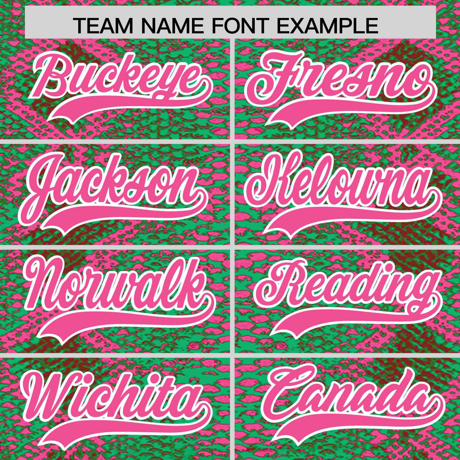 Custom Multi Color Snakeskin Pattern Authentic Baseball Jersey