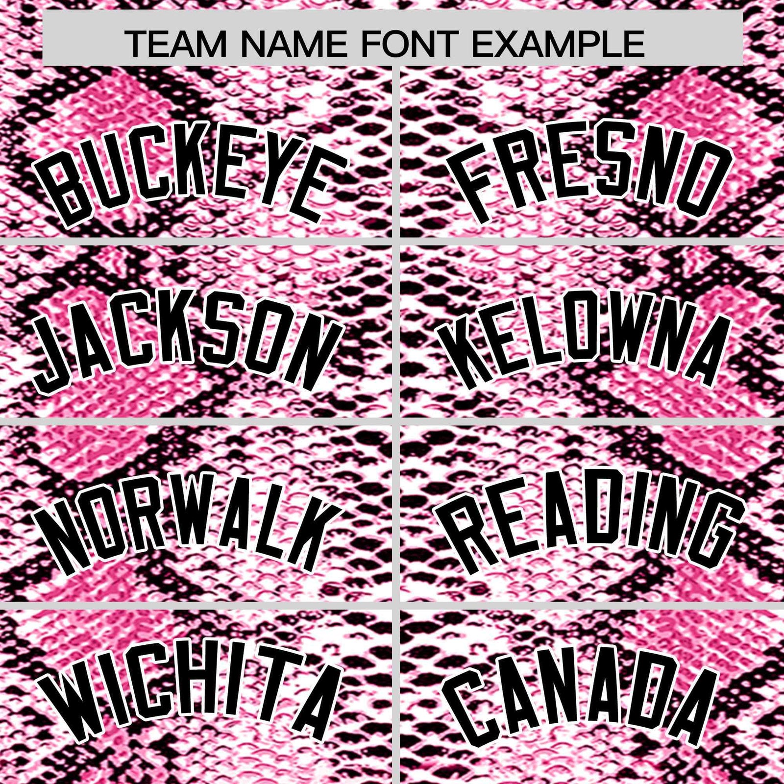 Custom Multi Color Snakeskin Pattern Authentic Baseball Jersey