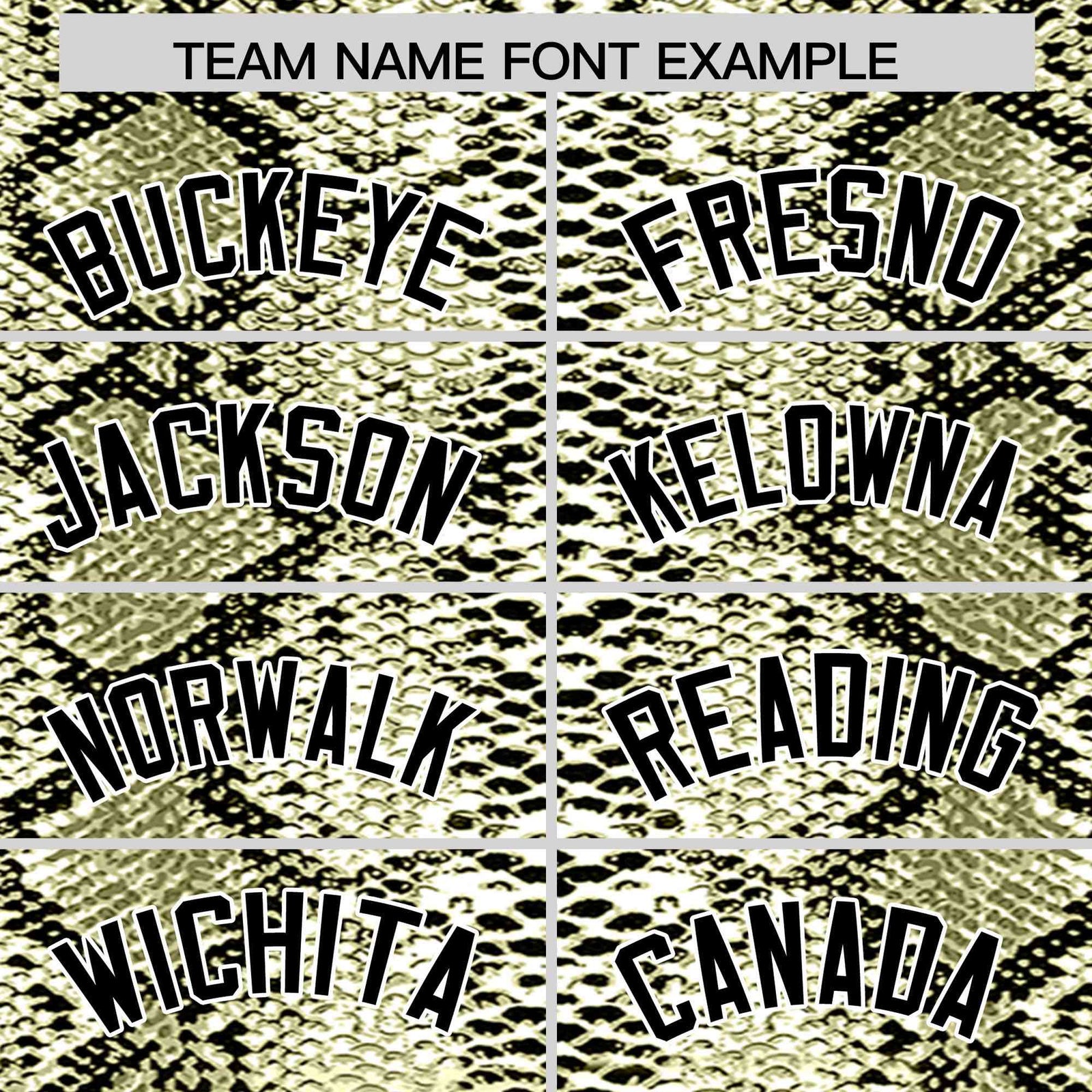 Custom Multi Color Snakeskin Pattern Authentic Baseball Jersey