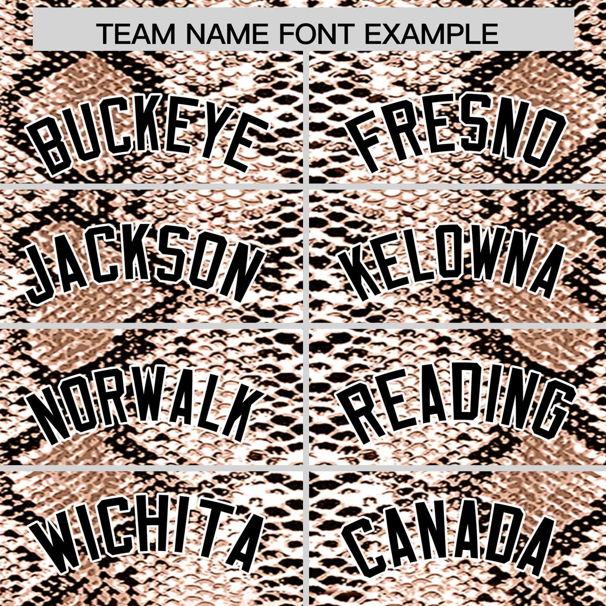 Custom Multi Color Snakeskin Pattern Authentic Baseball Jersey