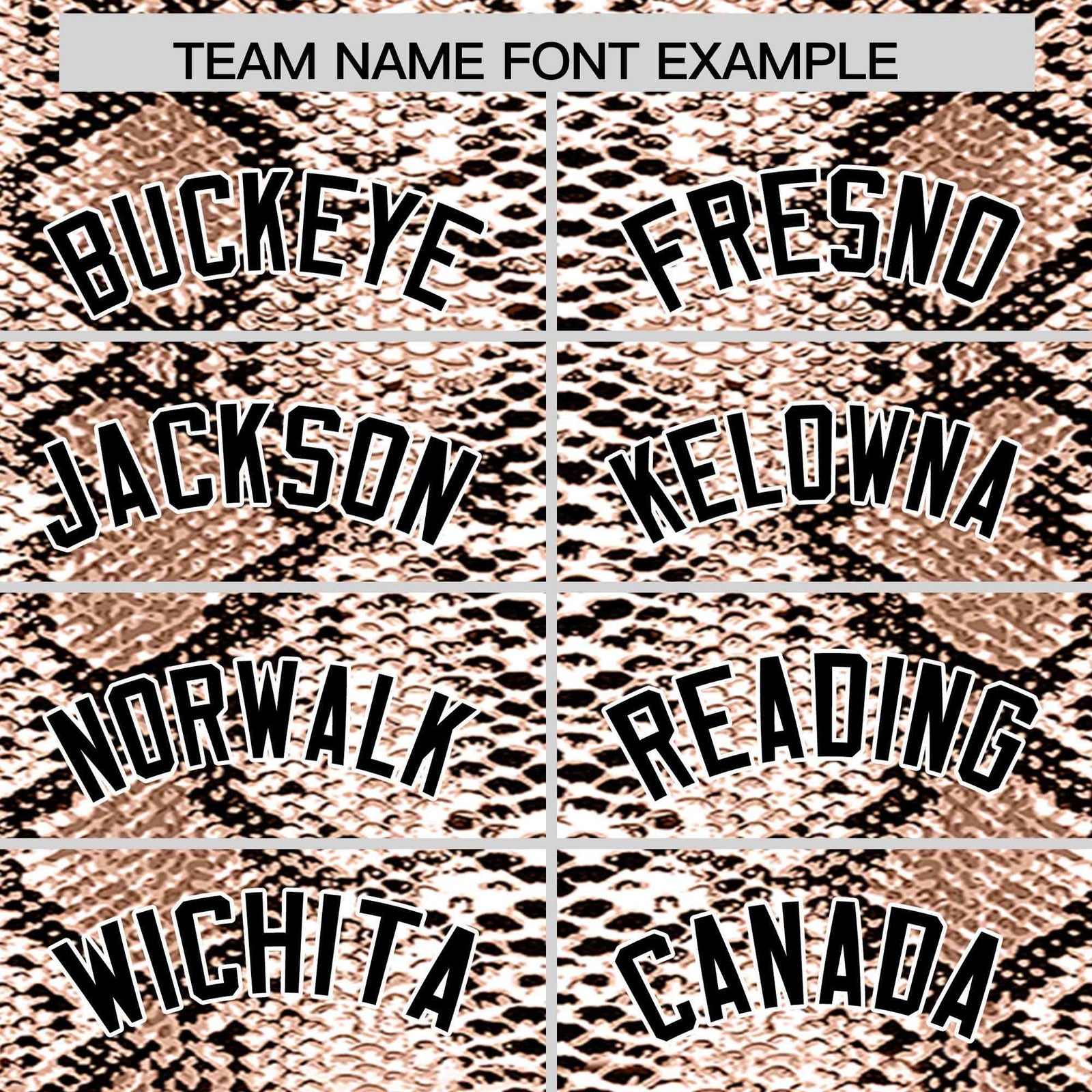 Custom Multi Color Snakeskin Pattern Authentic Baseball Jersey