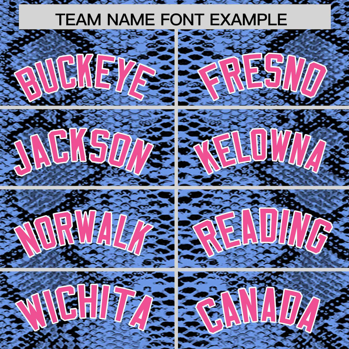 Custom Multi Color Snakeskin Pattern Authentic Baseball Jersey