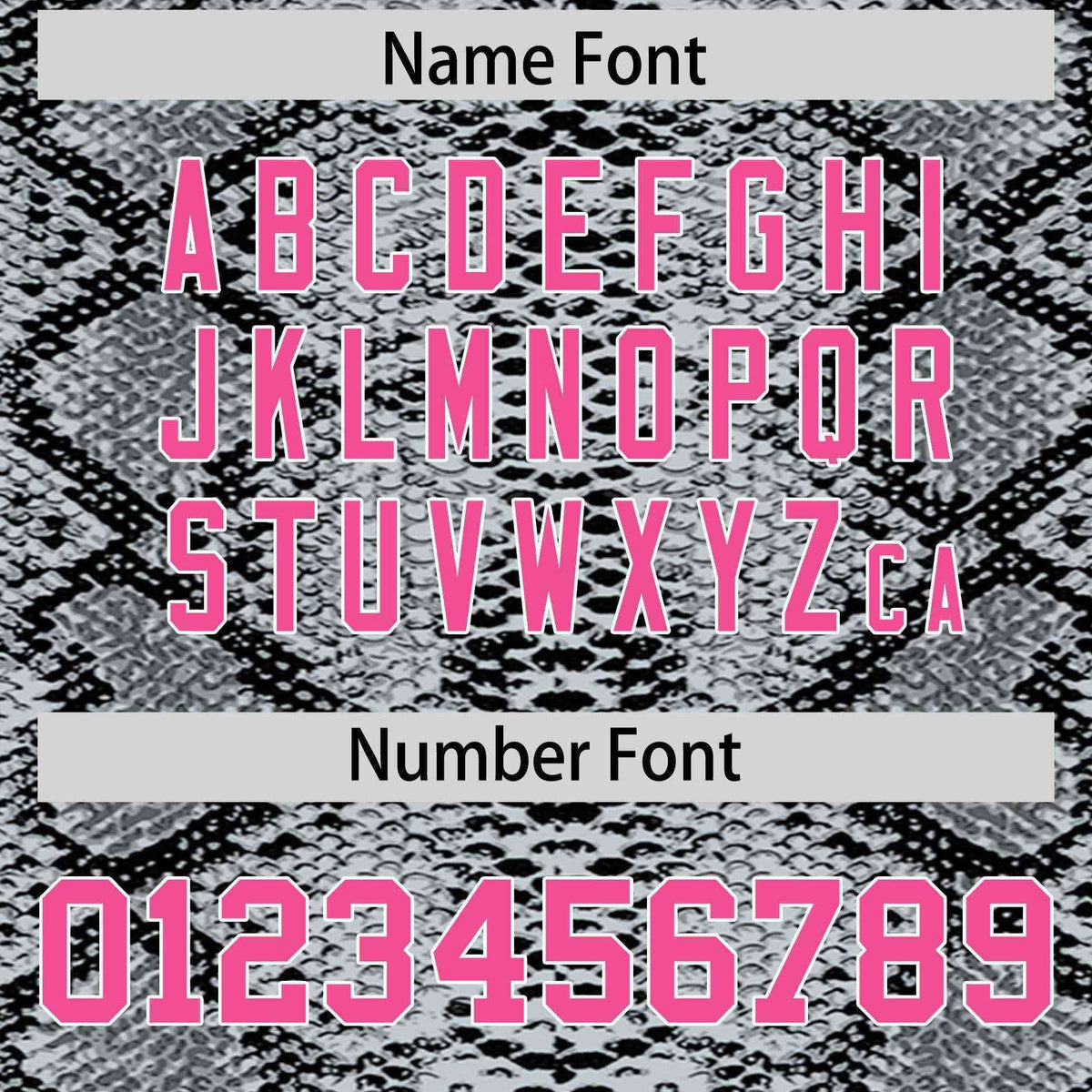 Custom Multi Color Snakeskin Pattern Authentic Baseball Jersey