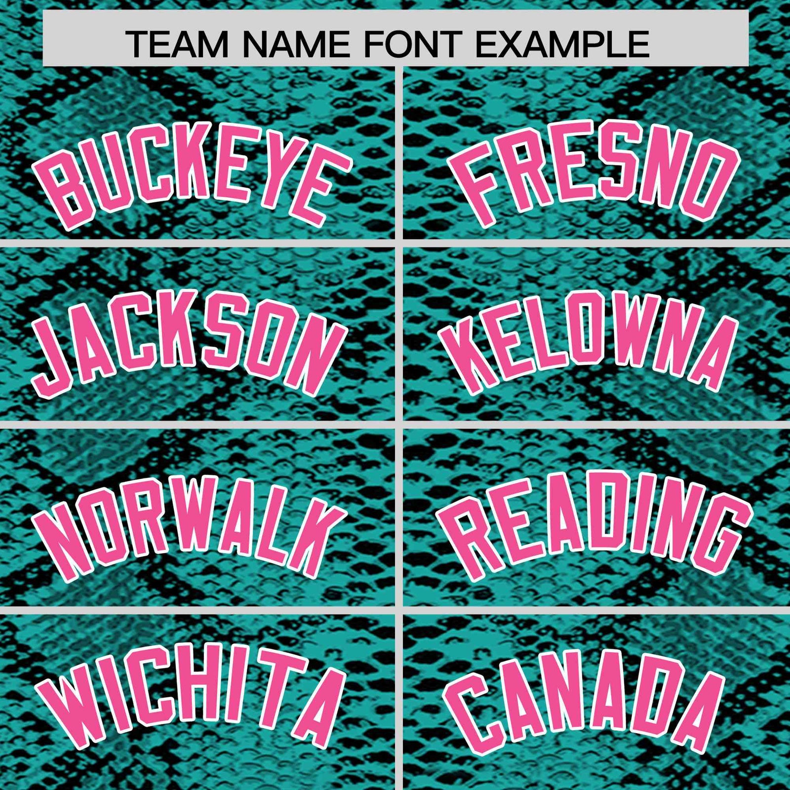 Custom Multi Color Snakeskin Pattern Authentic Baseball Jersey