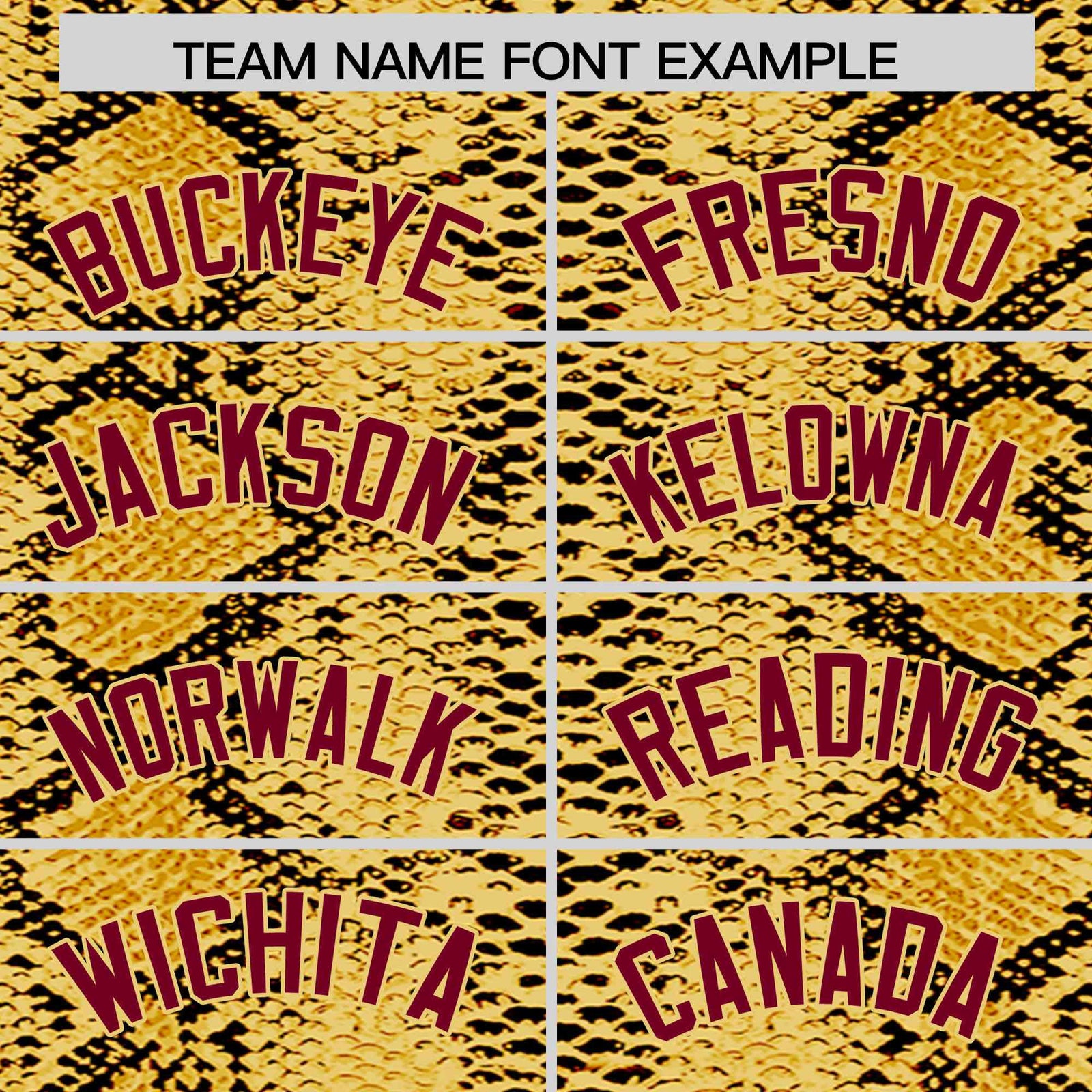 Custom Multi Color Snakeskin Pattern Authentic Baseball Jersey