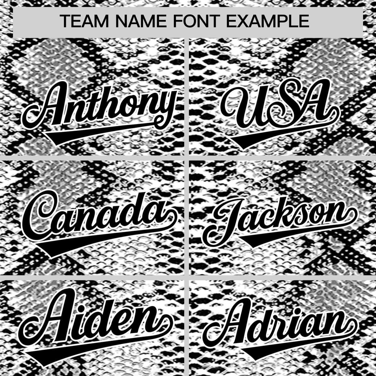 Custom Multi Color Snakeskin Pattern Authentic Baseball Jersey