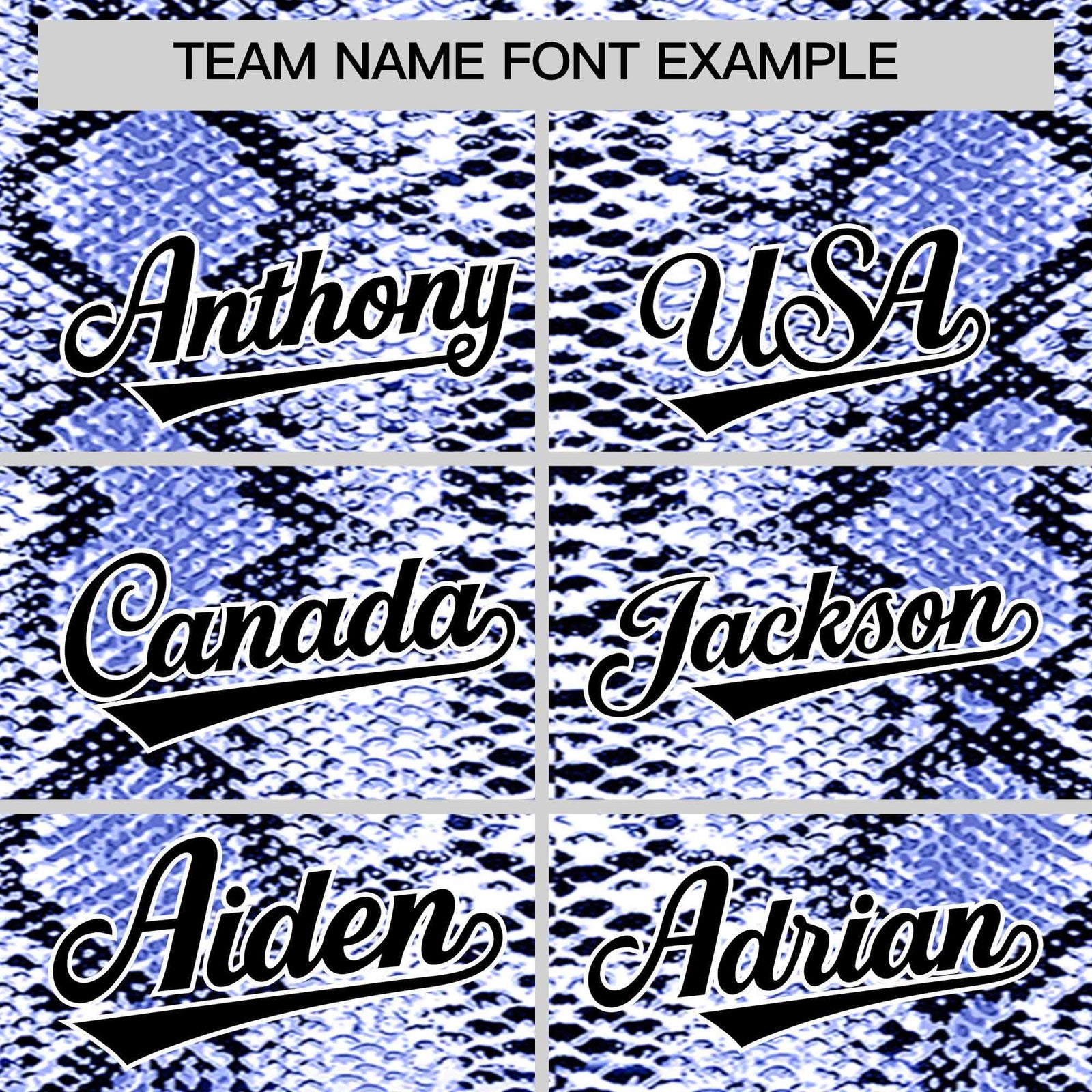 Custom Multi Color Snakeskin Pattern Authentic Baseball Jersey