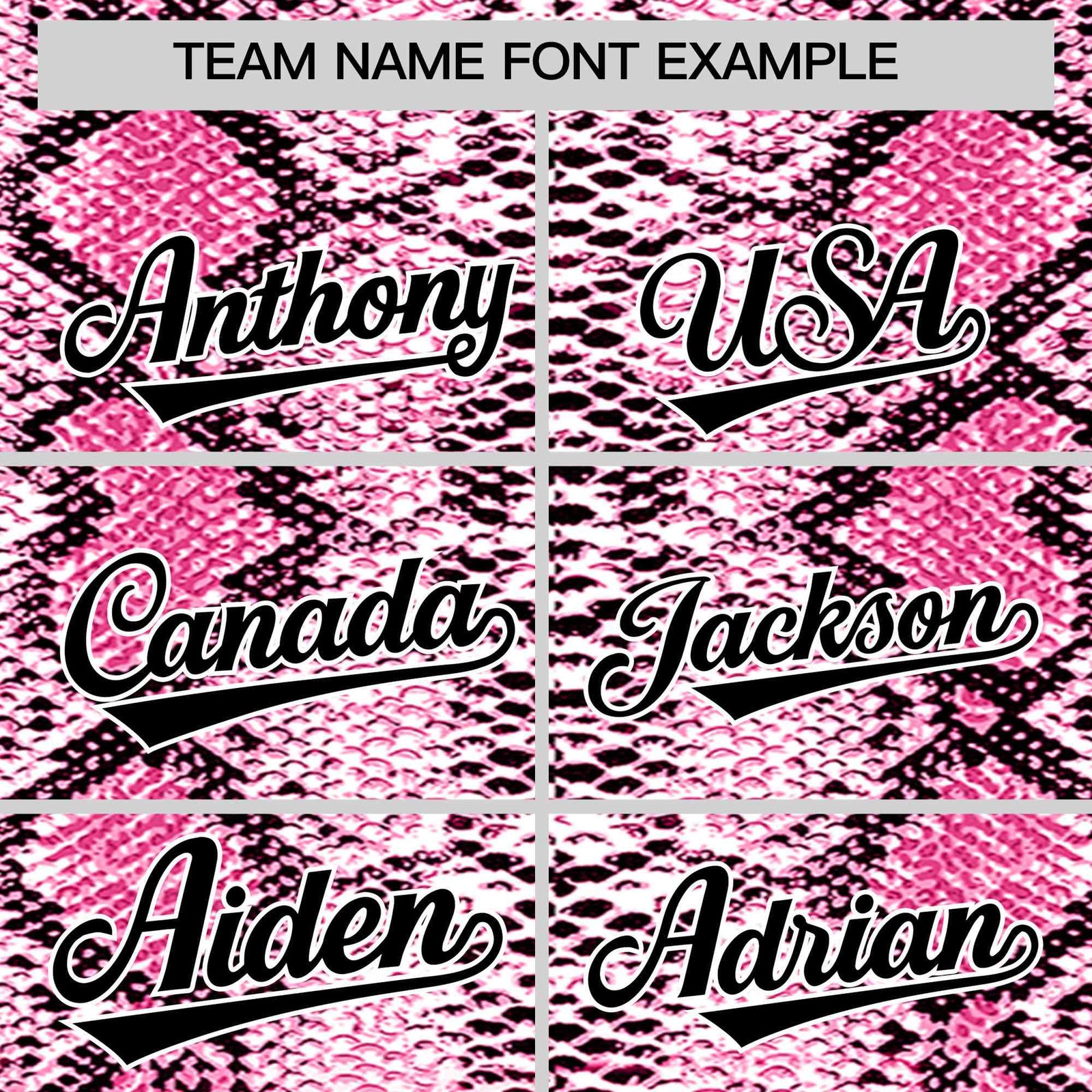 Custom Multi Color Snakeskin Pattern Authentic Baseball Jersey