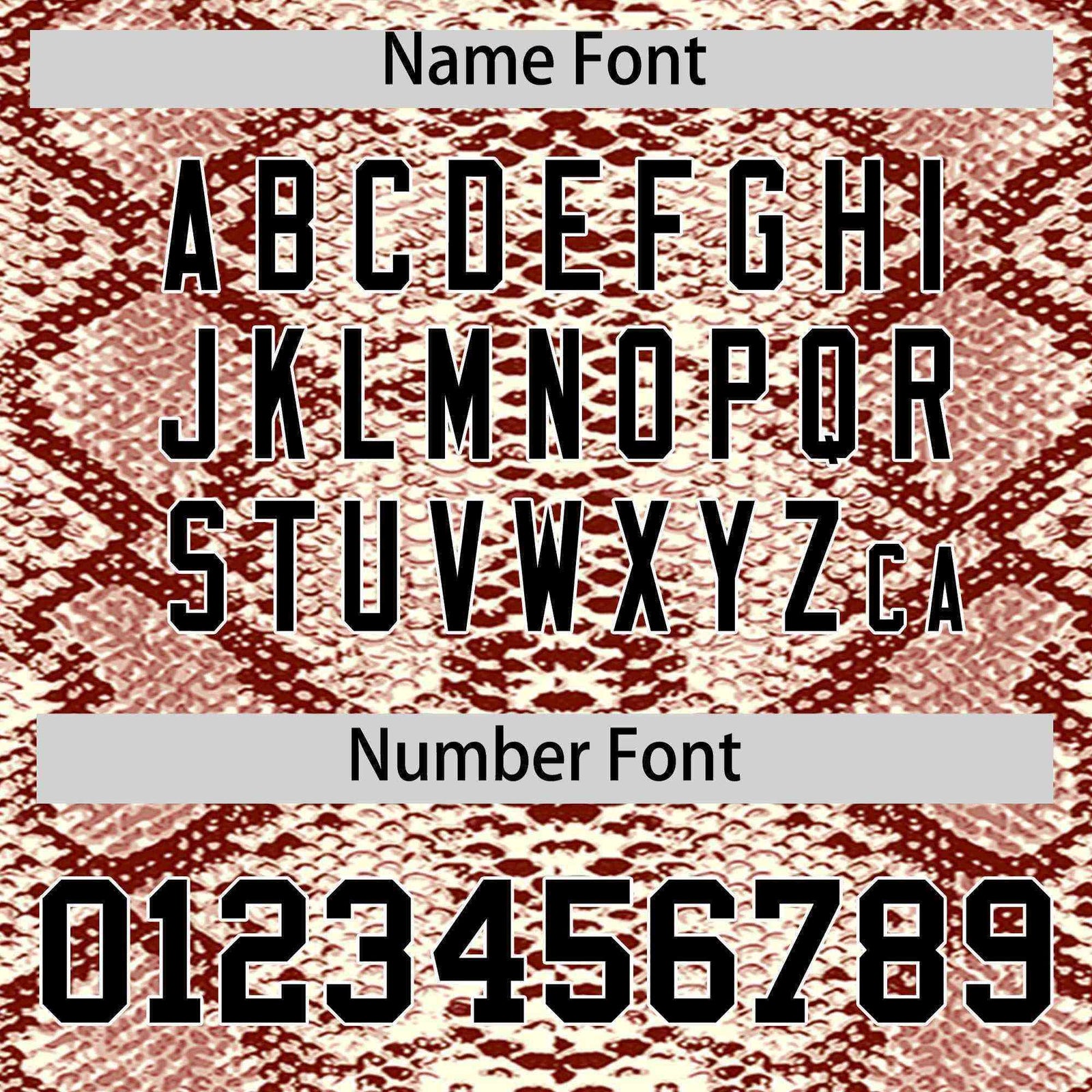 Custom Multi Color Snakeskin Pattern Authentic Baseball Jersey