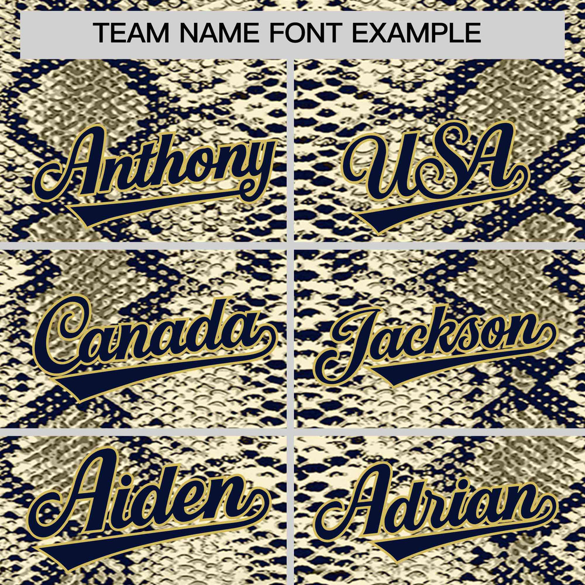 Custom Multi Color Snakeskin Pattern Authentic Baseball Jersey