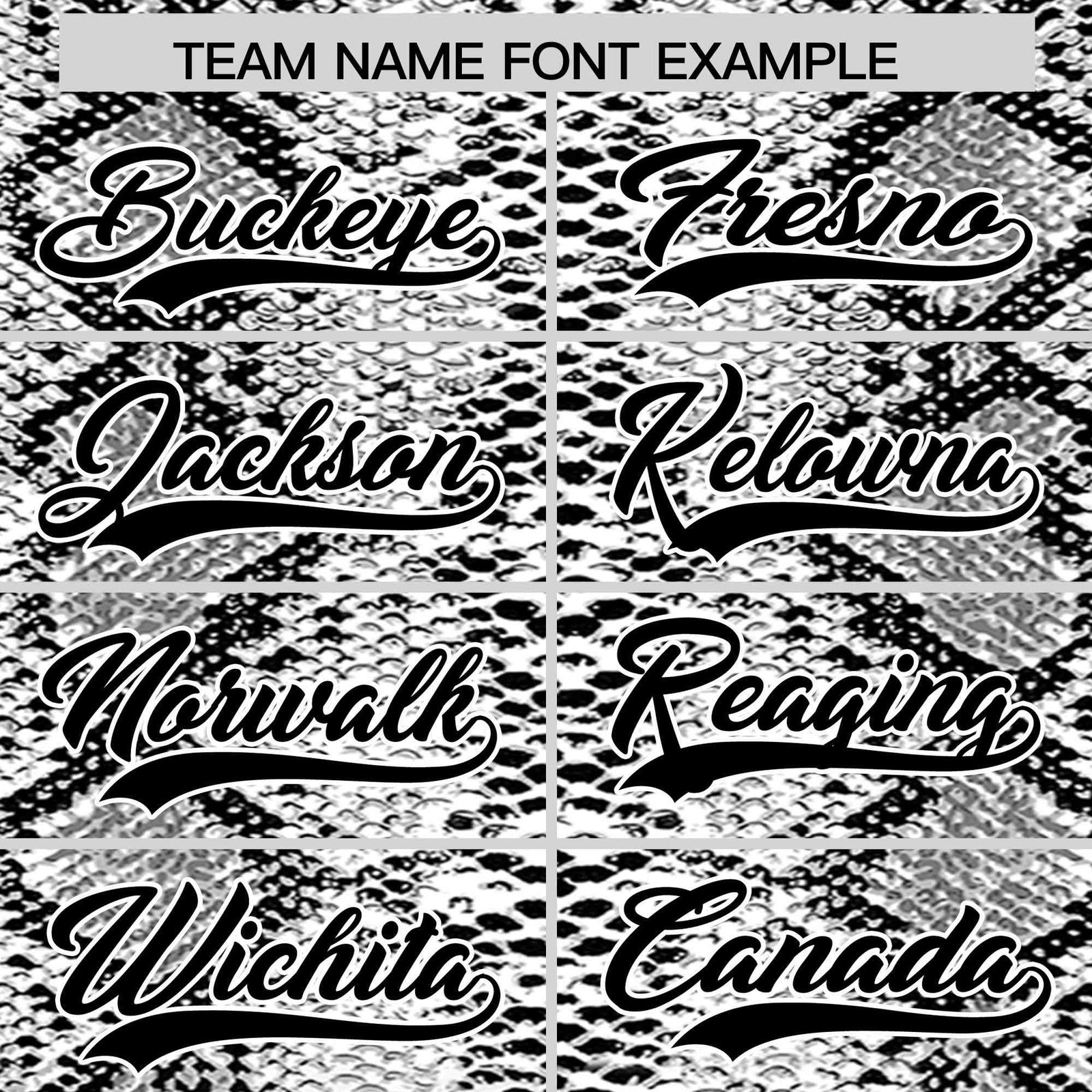 Custom Multi Color Snakeskin Pattern Authentic Baseball Jersey