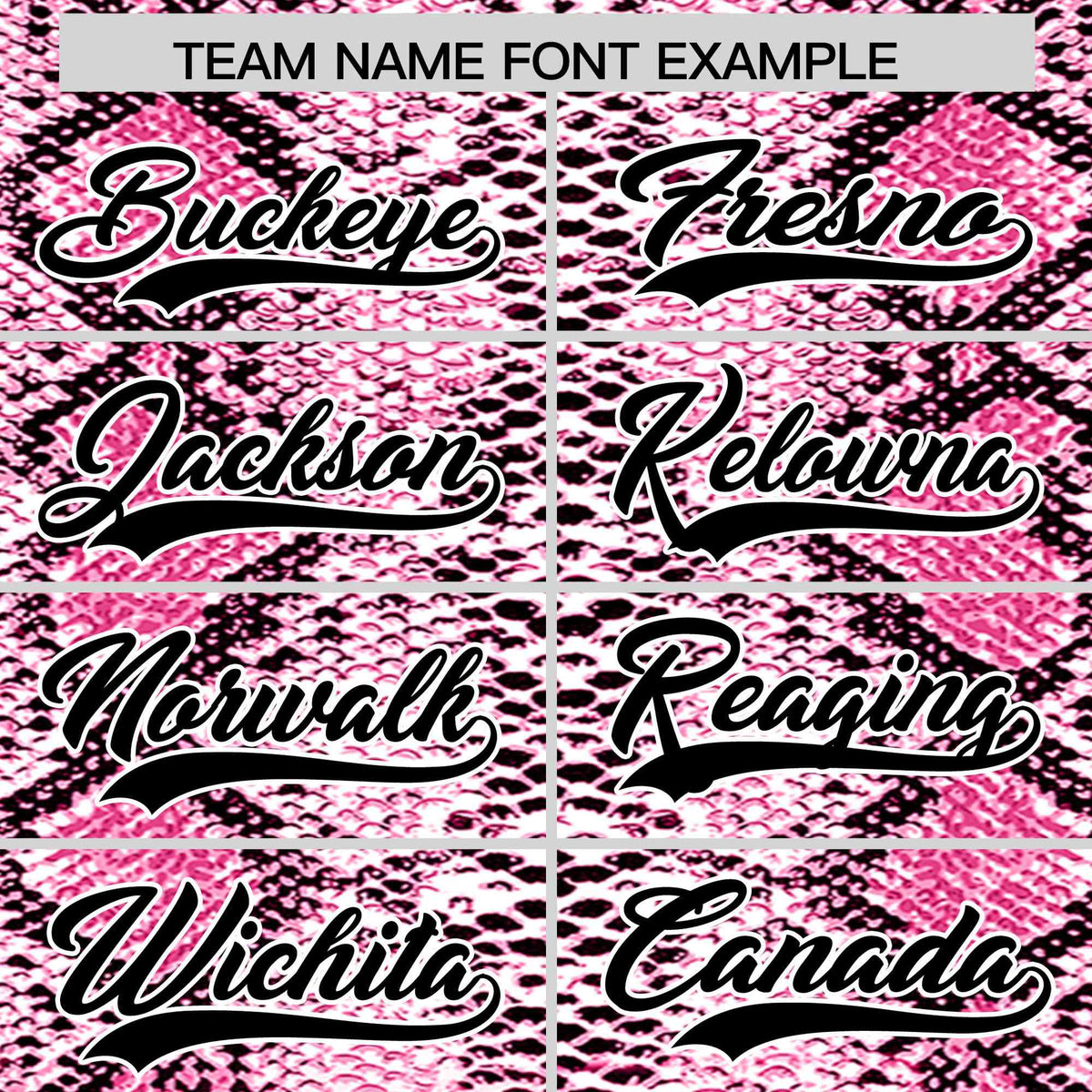 Custom Multi Color Snakeskin Pattern Authentic Baseball Jersey