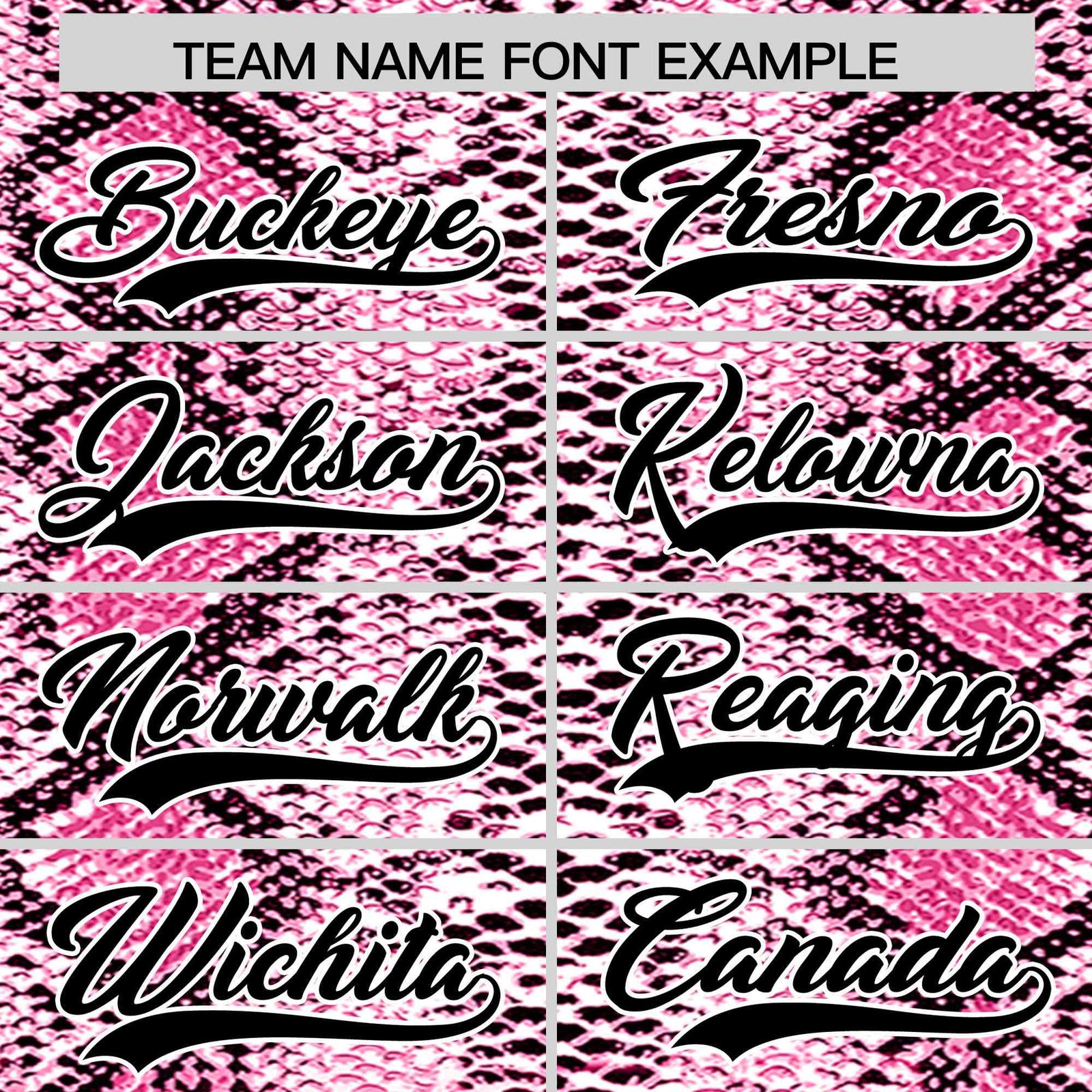 Custom Multi Color Snakeskin Pattern Authentic Baseball Jersey