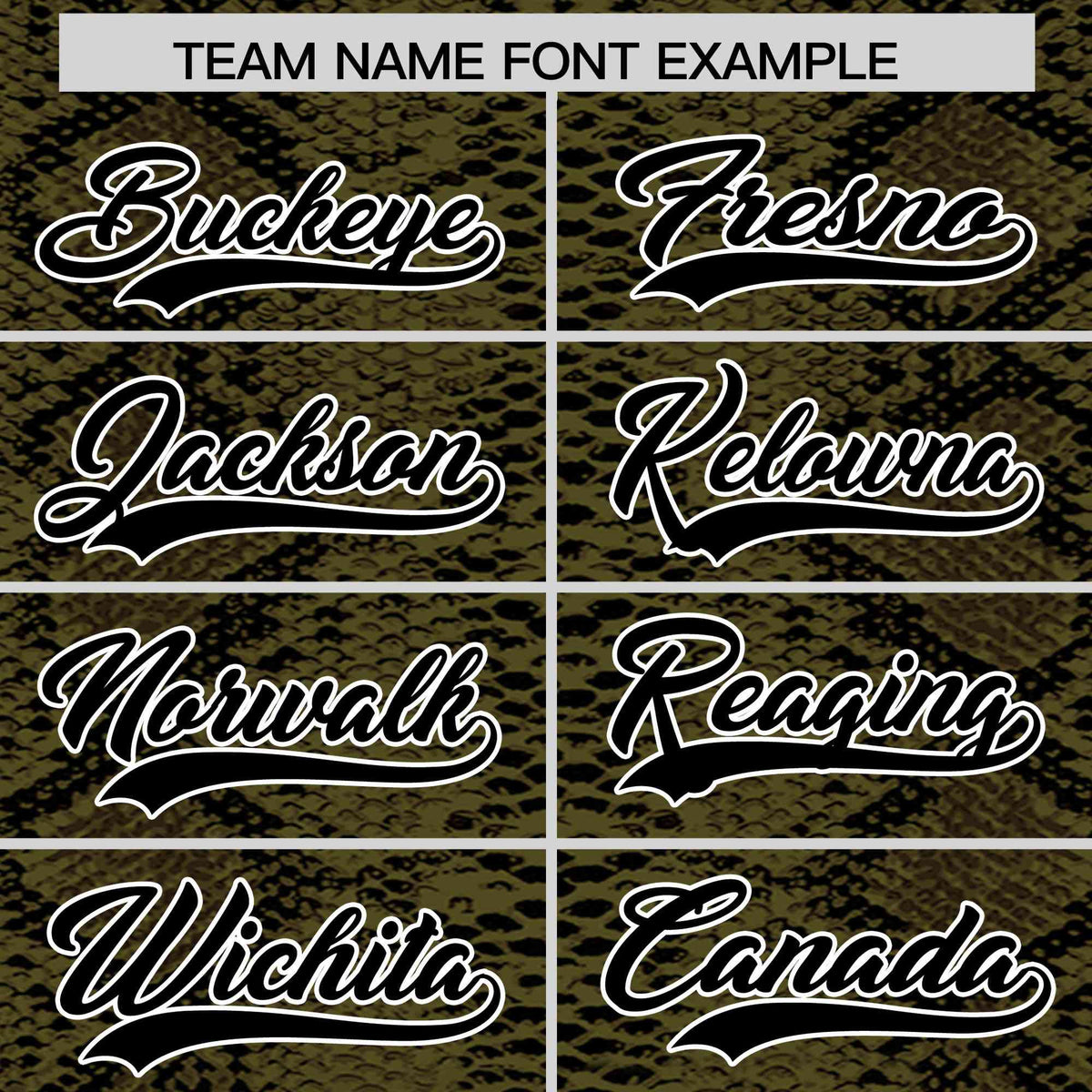 Custom Multi Color Snakeskin Pattern Authentic Baseball Jersey