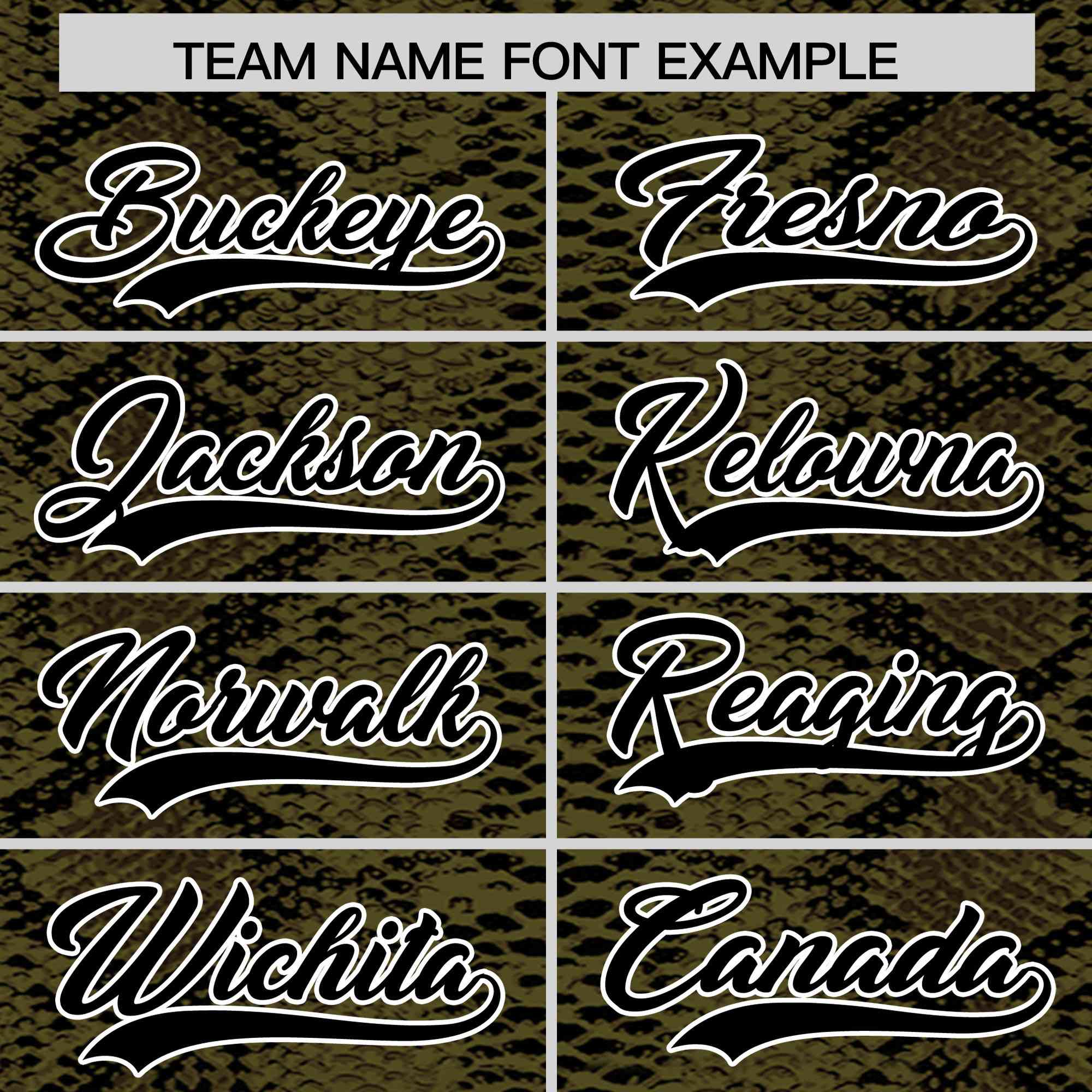 Custom Multi Color Snakeskin Pattern Authentic Baseball Jersey
