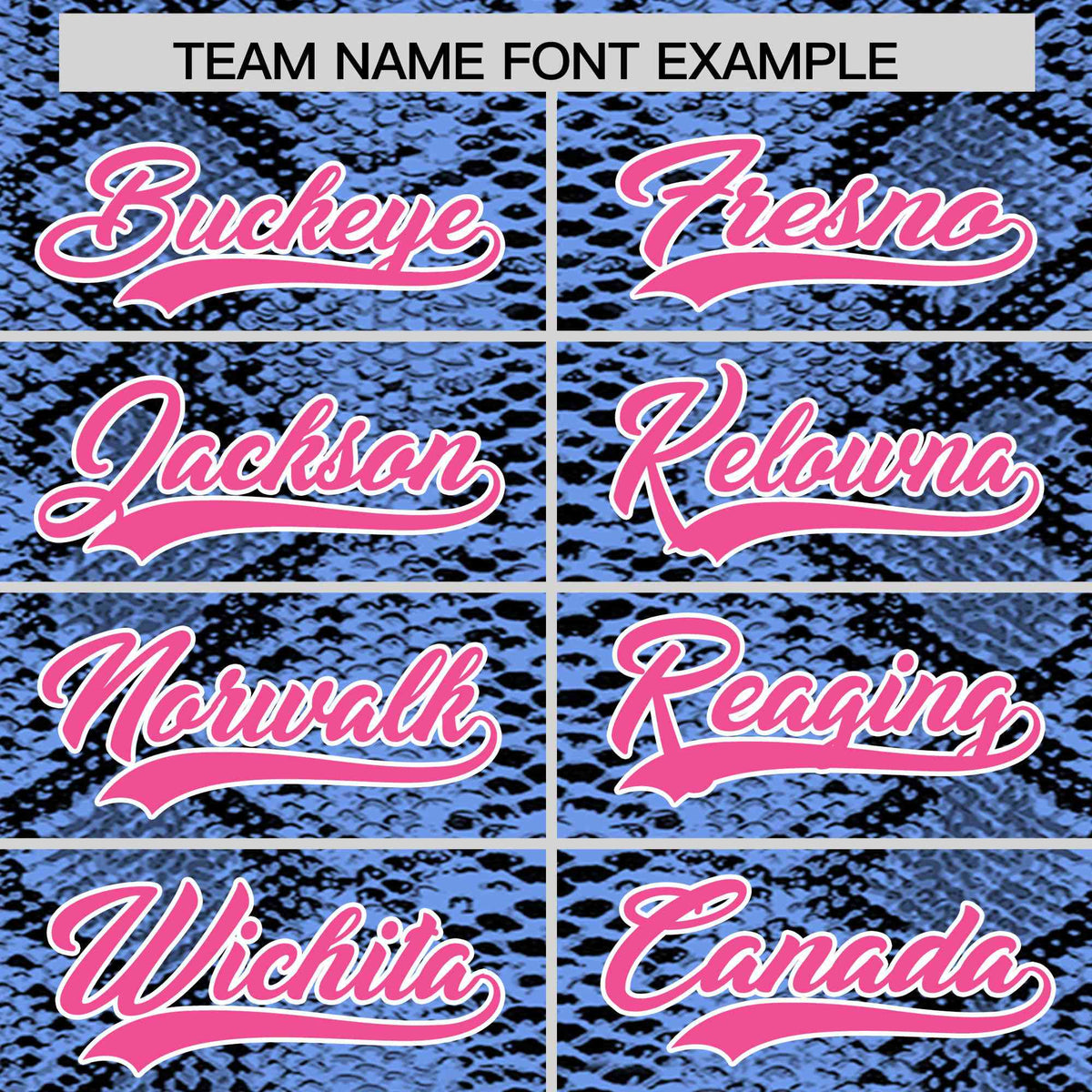 Custom Multi Color Snakeskin Pattern Authentic Baseball Jersey