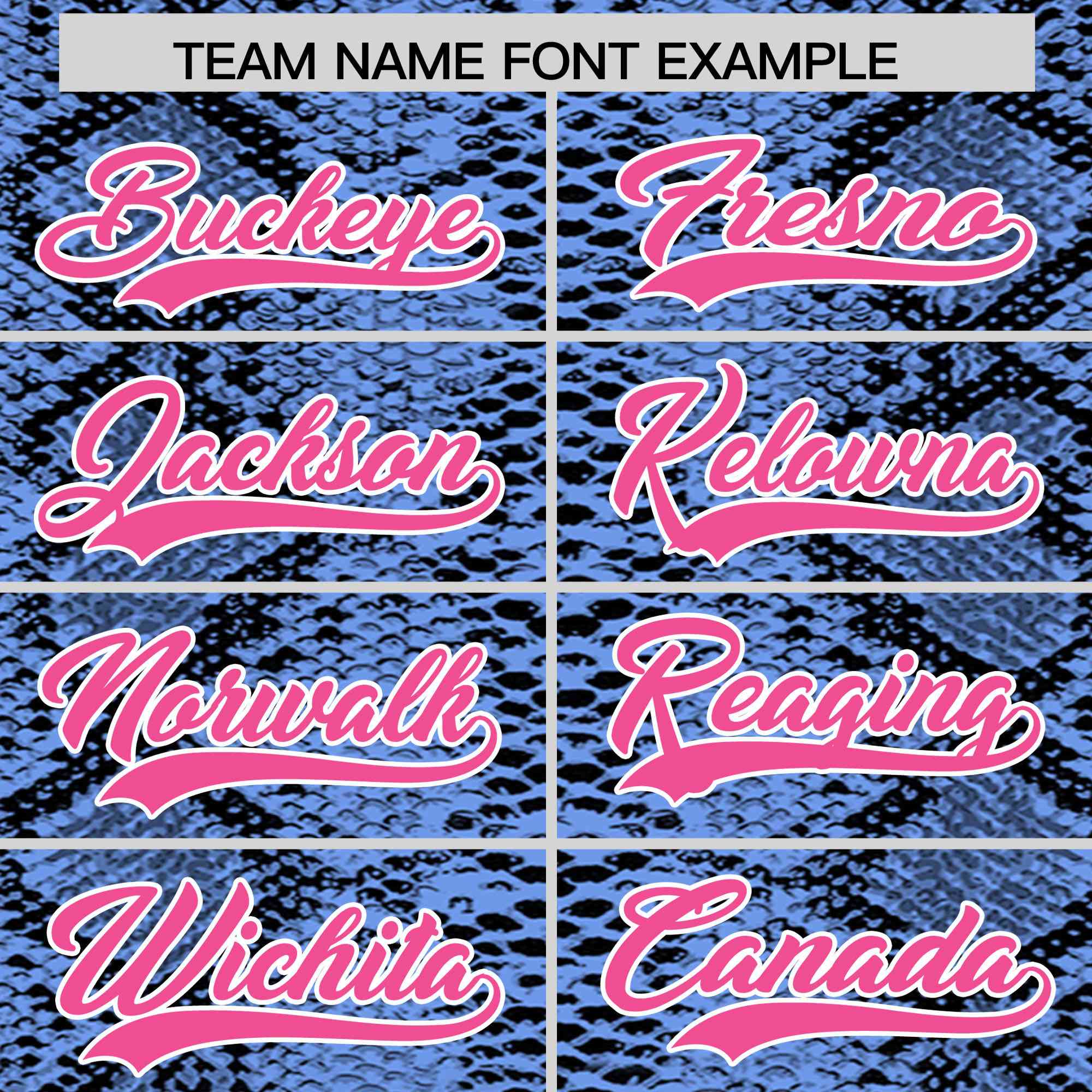 Custom Multi Color Snakeskin Pattern Authentic Baseball Jersey