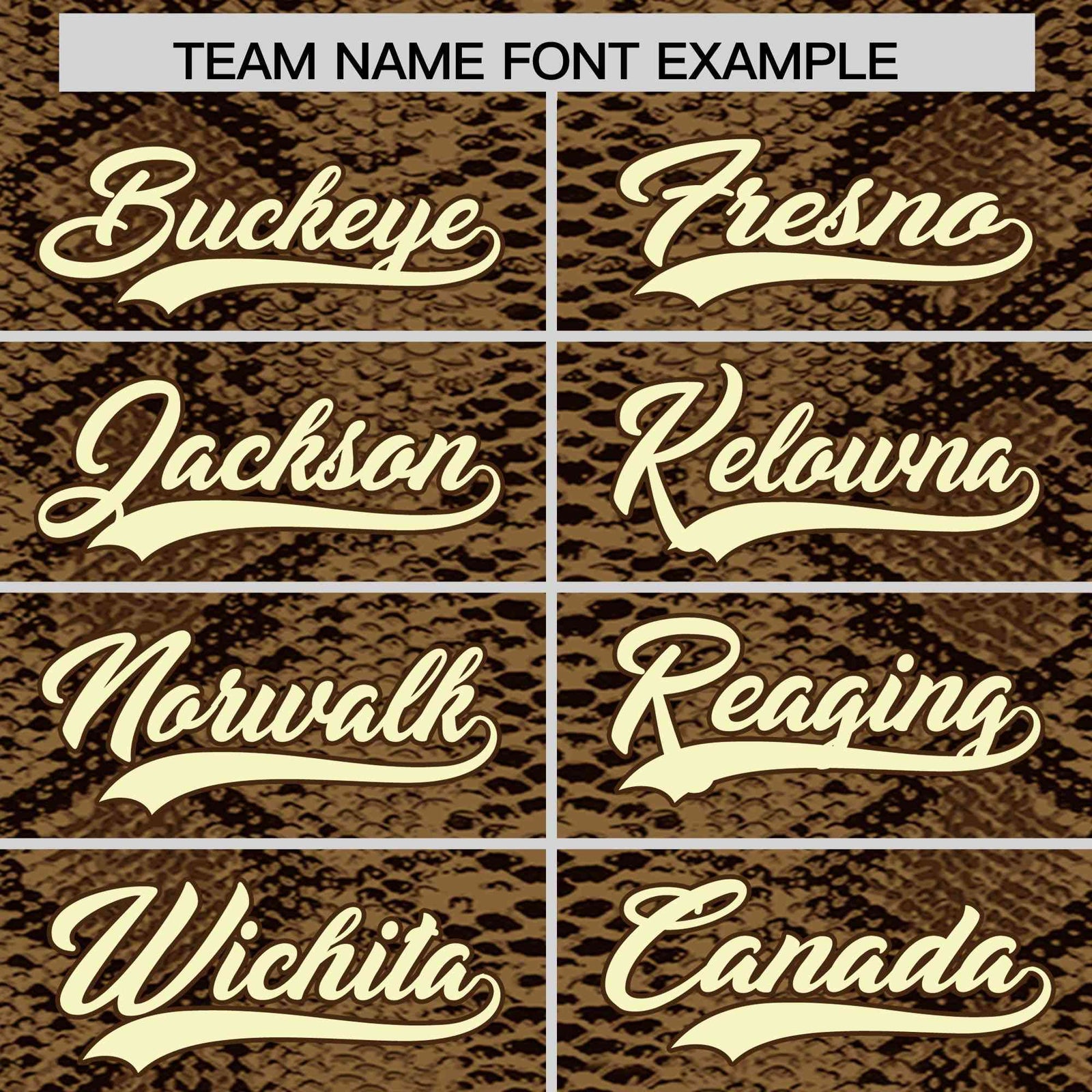 Custom Multi Color Snakeskin Pattern Authentic Baseball Jersey