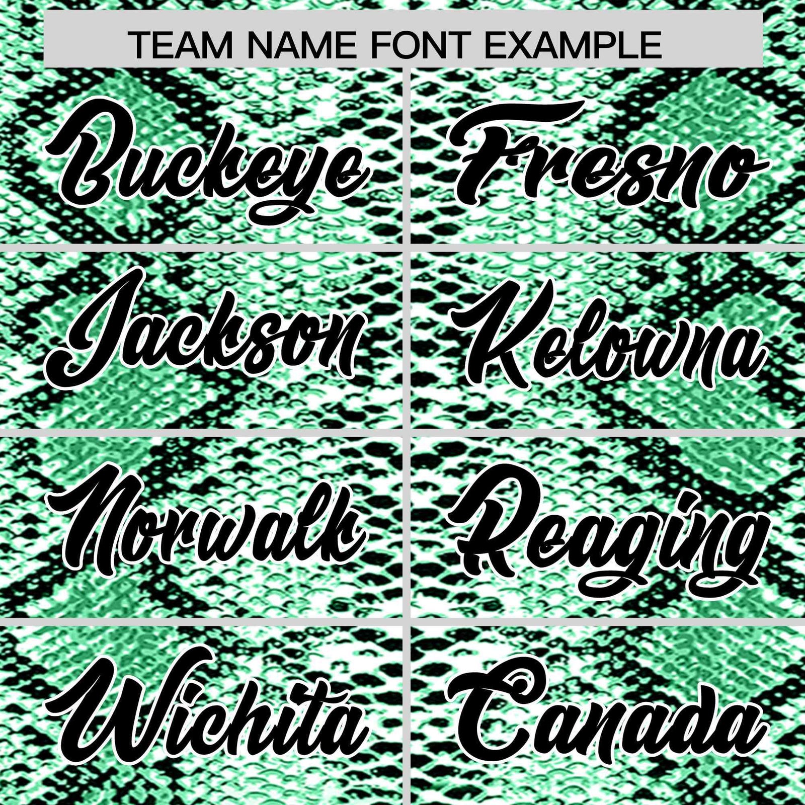 Custom Multi Color Snakeskin Pattern Authentic Baseball Jersey