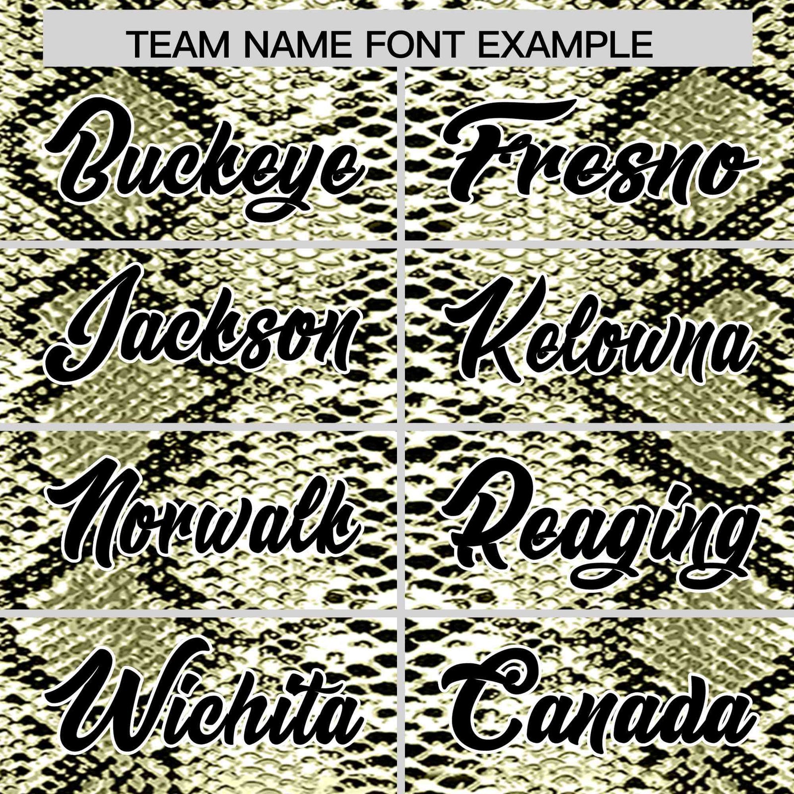 Custom Multi Color Snakeskin Pattern Authentic Baseball Jersey