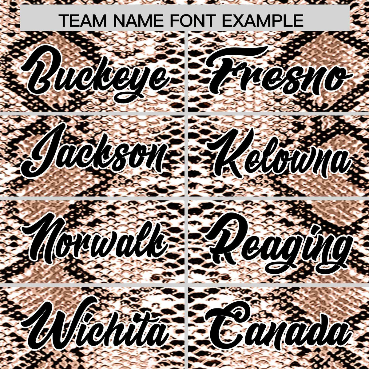 Custom Multi Color Snakeskin Pattern Authentic Baseball Jersey