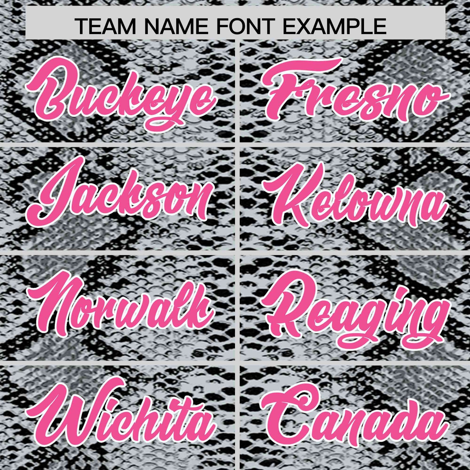 Custom Multi Color Snakeskin Pattern Authentic Baseball Jersey