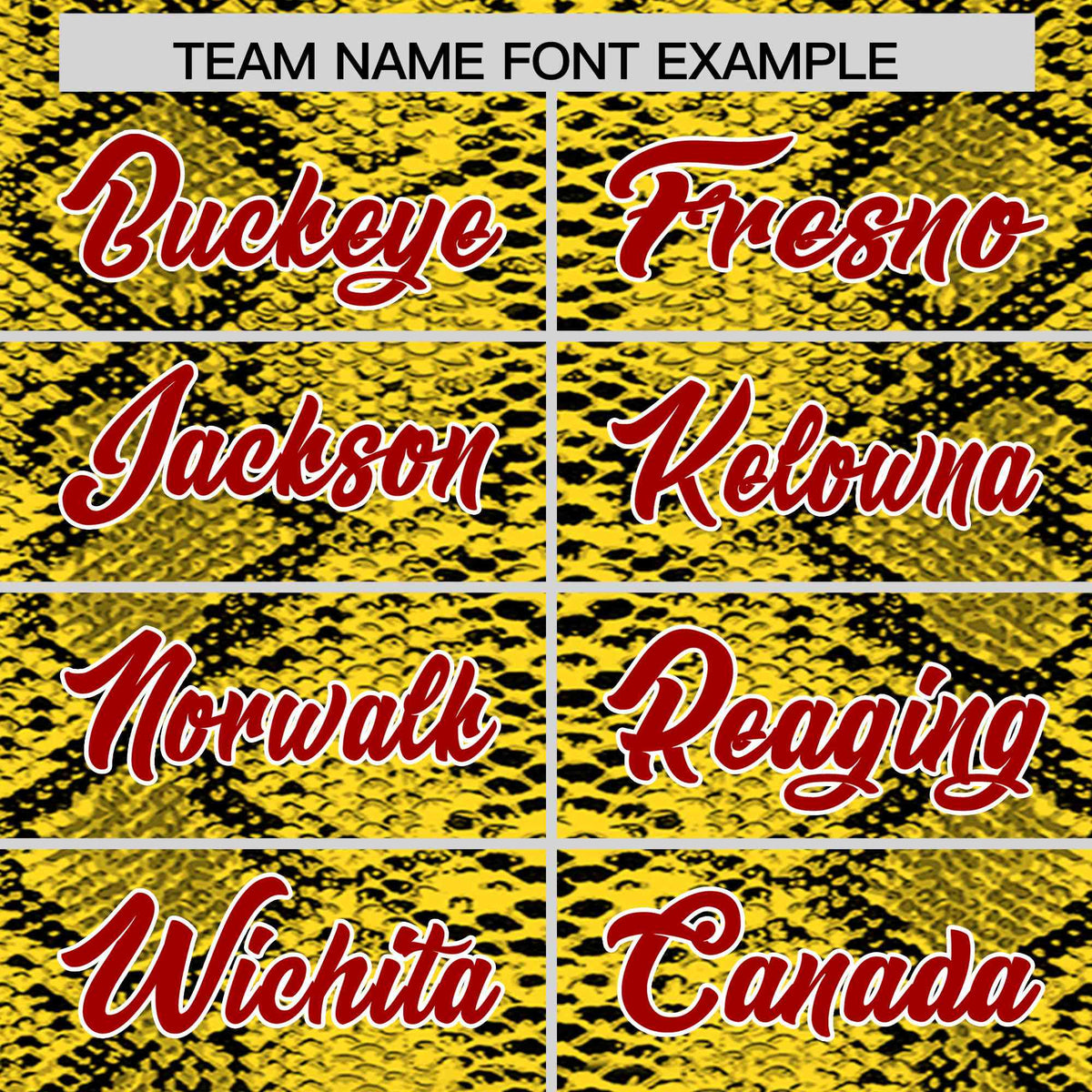 Custom Multi Color Snakeskin Pattern Authentic Baseball Jersey