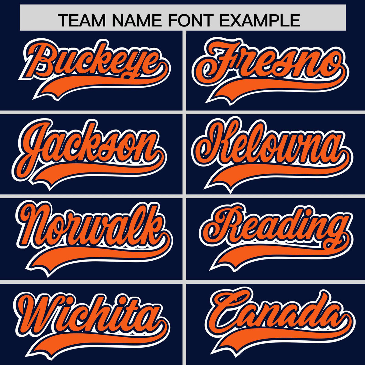 Custom Navy Orange Personalized Edge Color Block Authentic Baseball Jersey