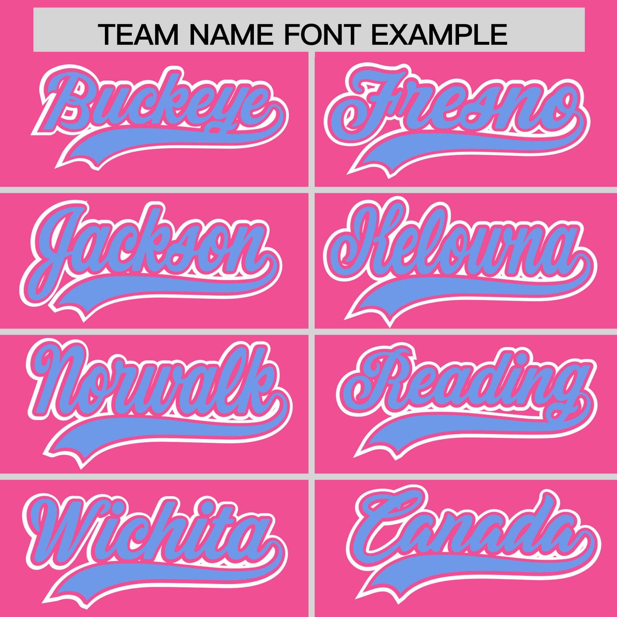 Custom Pink Light Blue Personalized Edge Color Block Authentic Baseball Jersey