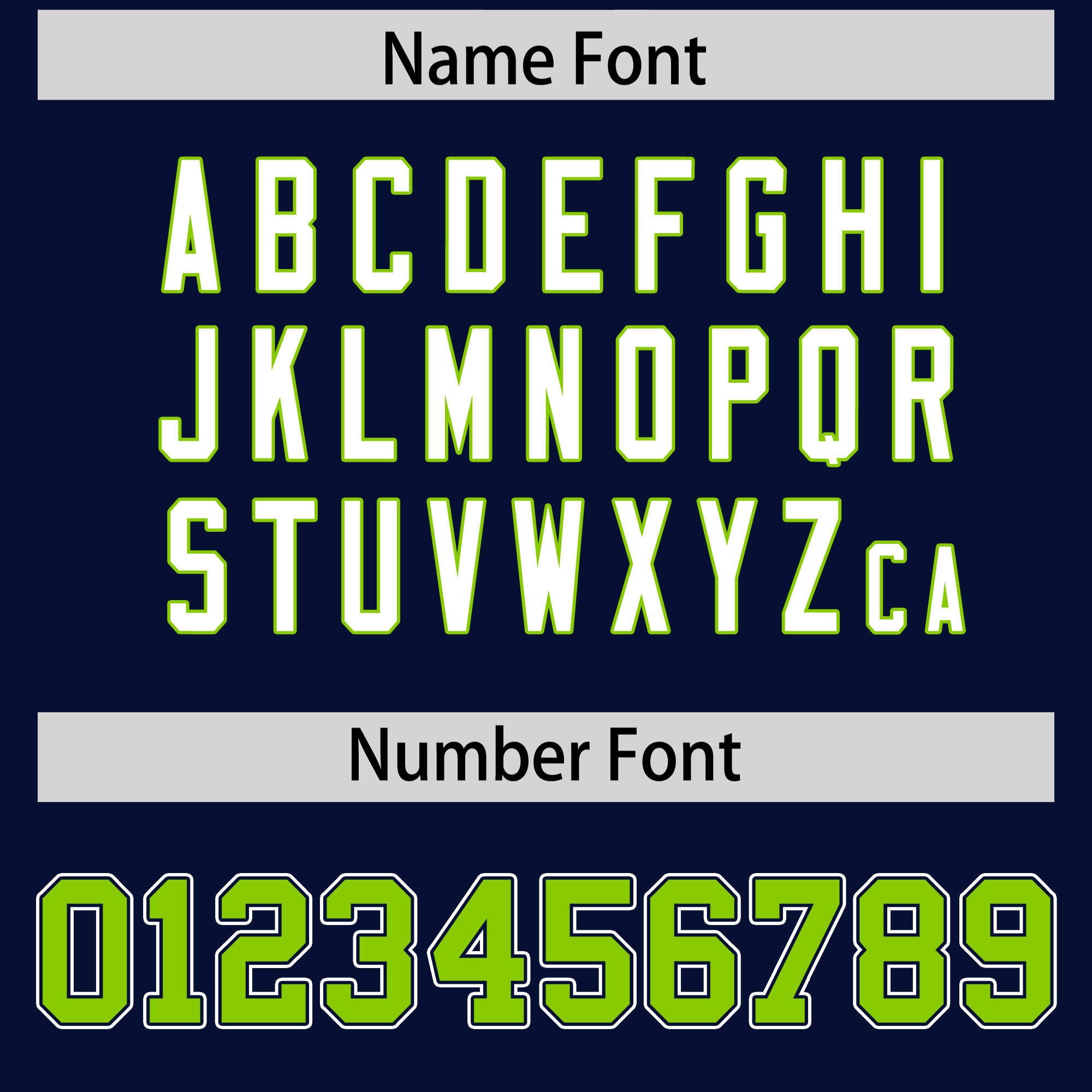 Custom Navy Neon Green Personalized Edge Color Block Authentic Baseball Jersey