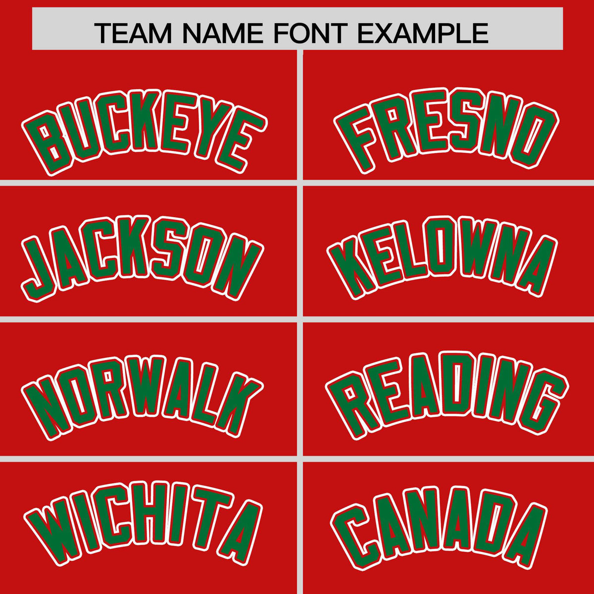 Custom Red Kelly Green Personalized Edge Color Block Authentic Baseball Jersey