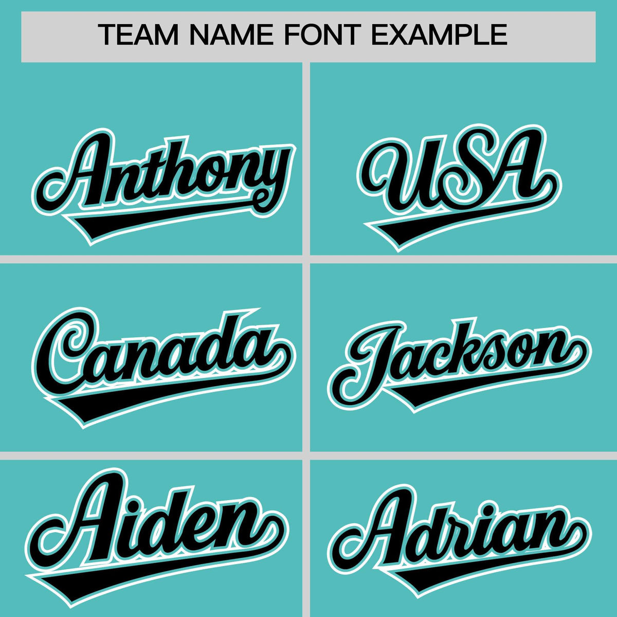 Custom Aqua Black Personalized Edge Color Block Authentic Baseball Jersey