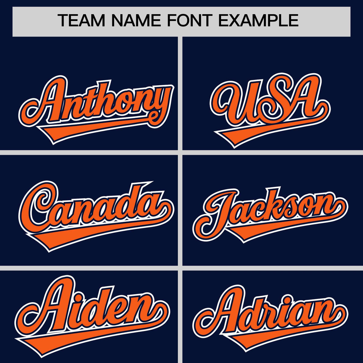 Custom Navy Orange Personalized Edge Color Block Authentic Baseball Jersey