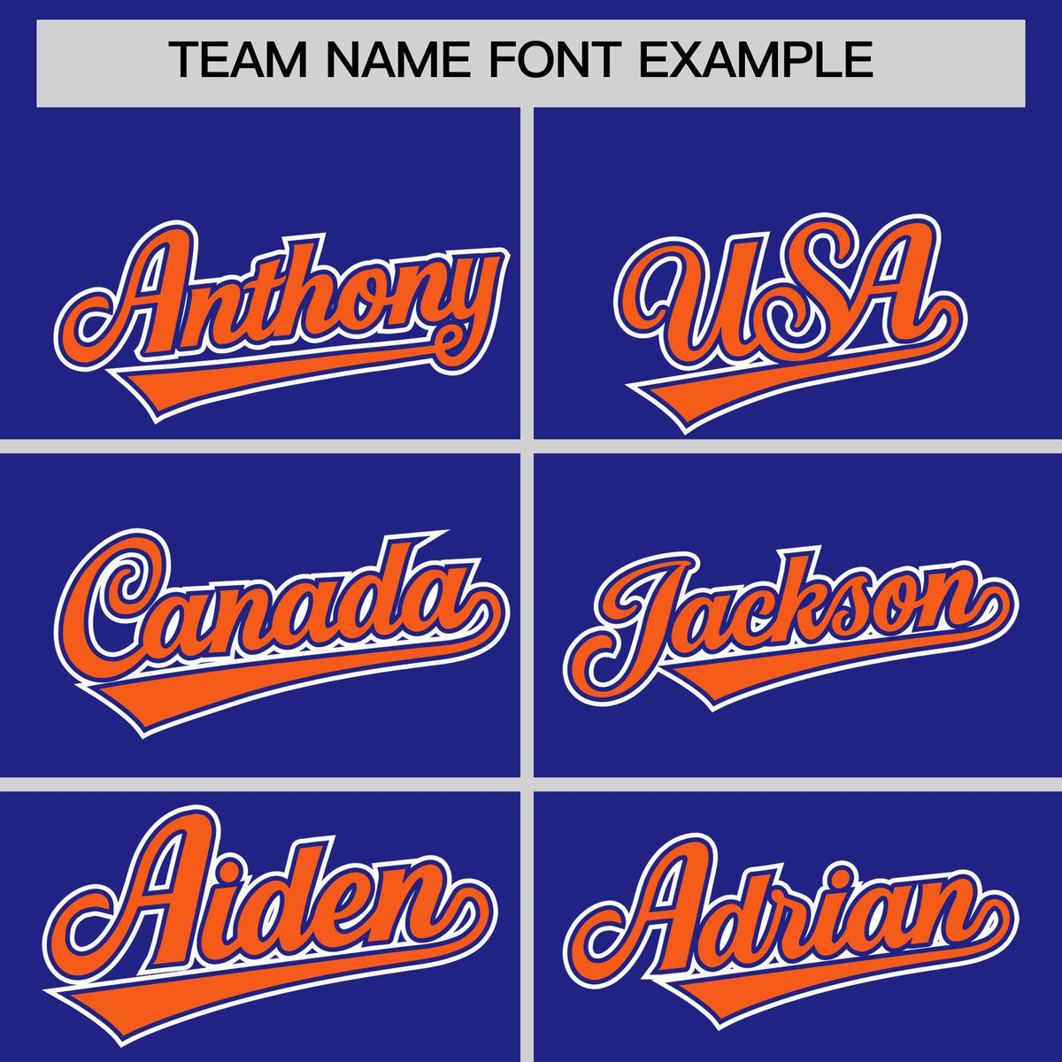 Custom Royal Orange Personalized Edge Color Block Authentic Baseball Jersey