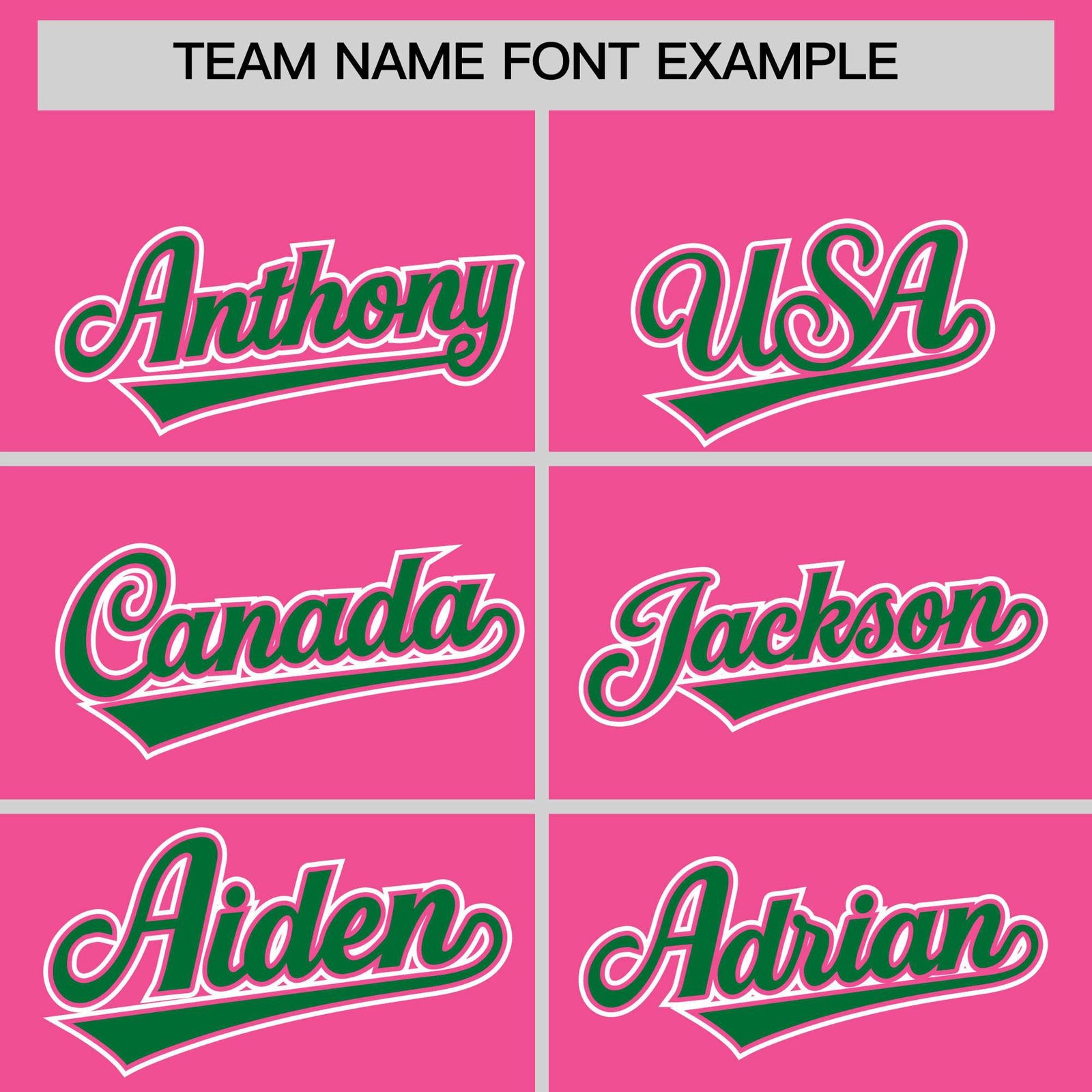 Custom Pink Kelly Green Personalized Edge Color Block Authentic Baseball Jersey