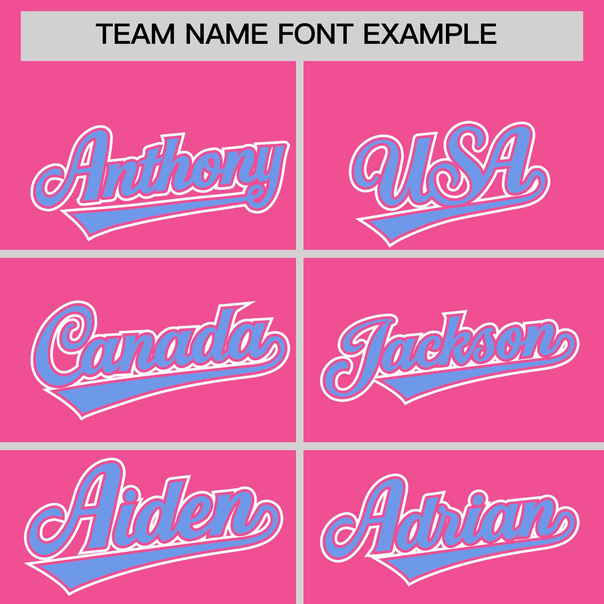 Custom Pink Light Blue Personalized Edge Color Block Authentic Baseball Jersey