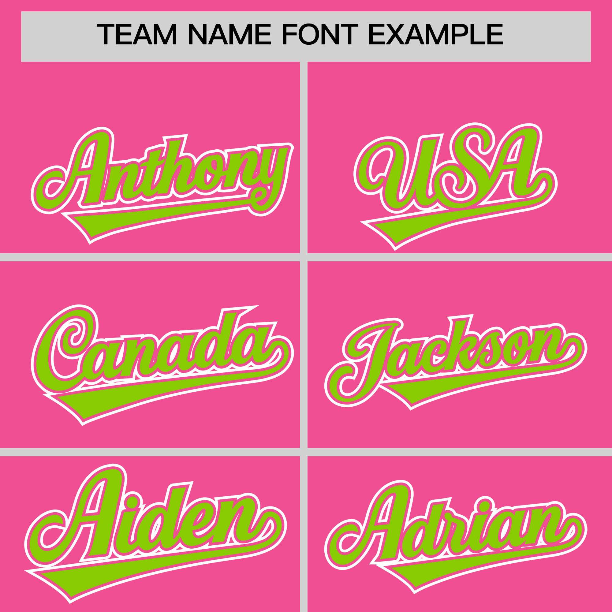 Custom Pink Neon Green Personalized Edge Color Block Authentic Baseball Jersey