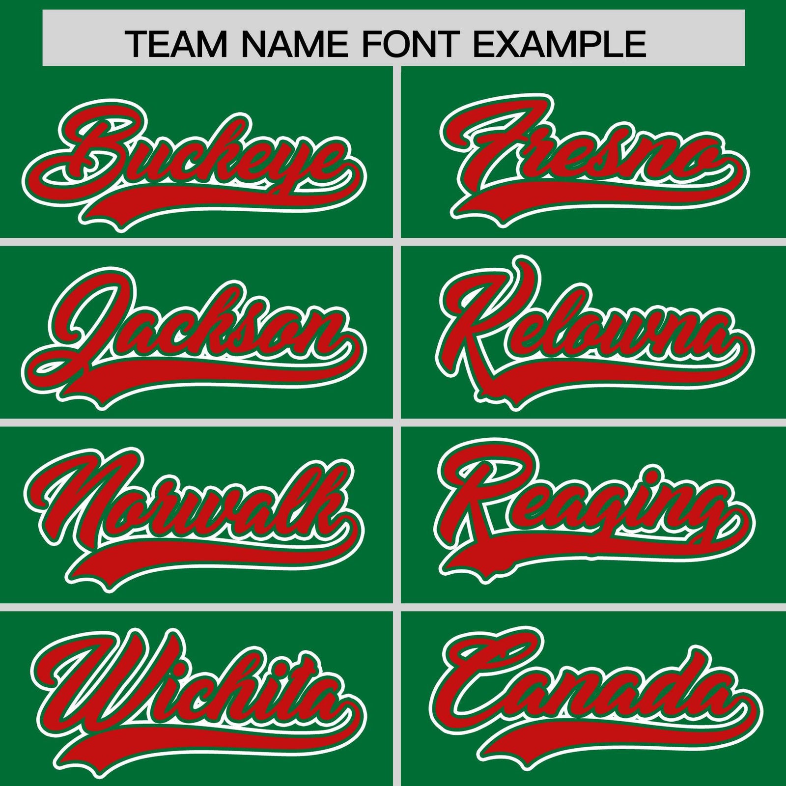 Custom Kelly Green Red Personalized Edge Color Block Authentic Baseball Jersey