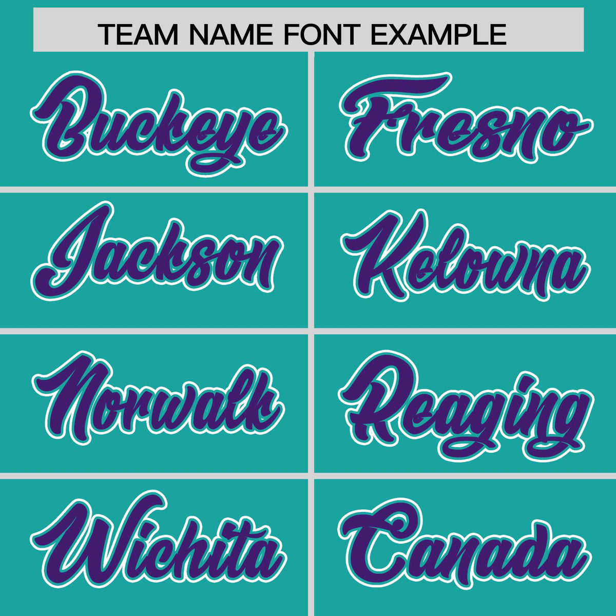 Custom Aqua Purple Personalized Edge Color Block Authentic Baseball Jersey