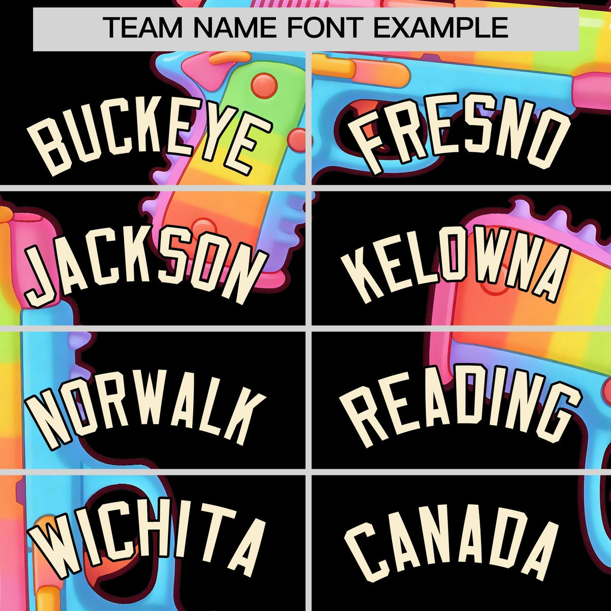 Custom Youth Baseball Jersey Black Cream Sugar-Coated Firepower Graffiti Pattern Street Style