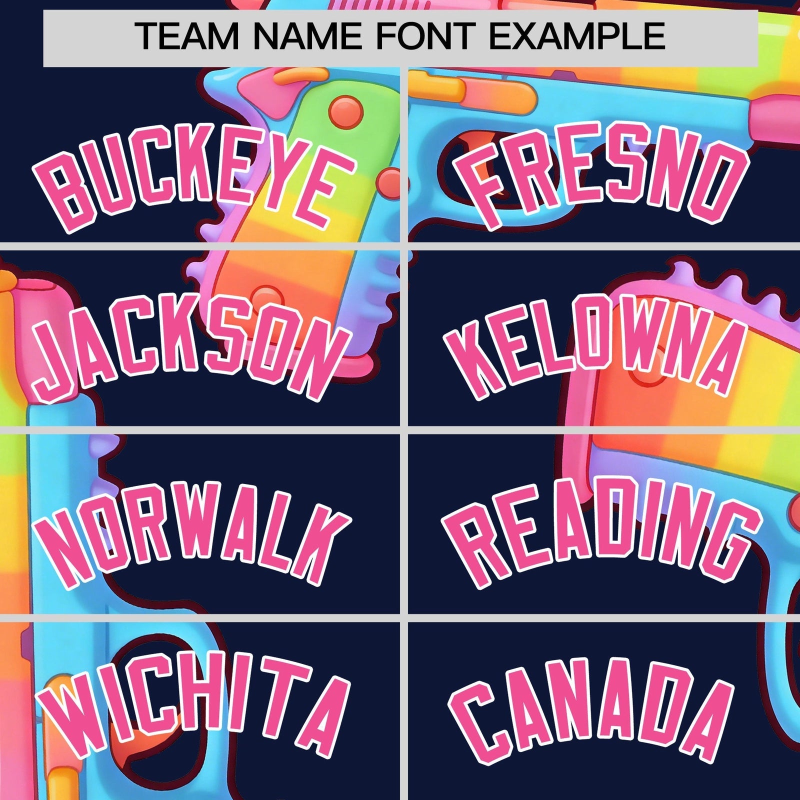 Custom Youth Baseball Jersey Navy Pink Sugar-Coated Firepower Graffiti Pattern Street Style