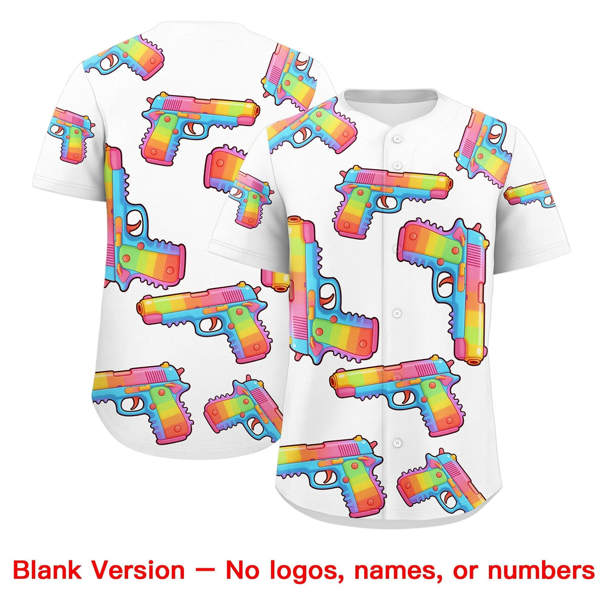 Custom Youth Baseball Jersey White Kelly Green Sugar-Coated Firepower Graffiti Pattern Hip-hop