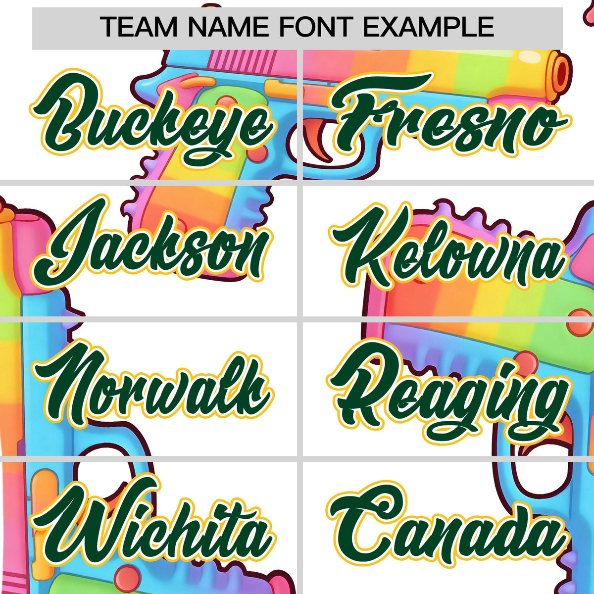 Custom Youth Baseball Jersey White Dark Green Sugar-Coated Firepower Graffiti Pattern Urban Fashion